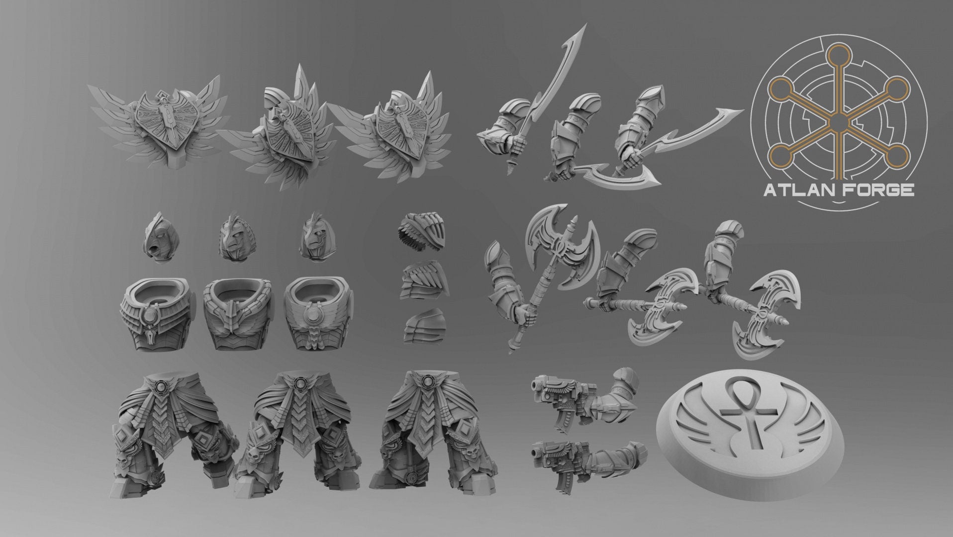 Aegyptus Horai Veterans 32mm miniatures grimdark fantasy miniature dnd wargaming miniature dungeons and dragons gift RPG tabletop minis