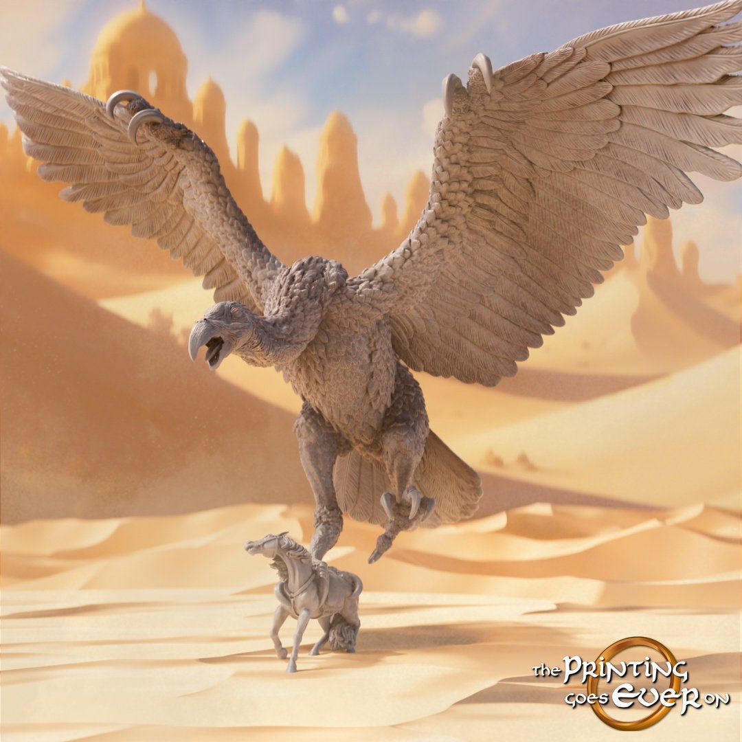 roc with horse 28mm miniatures dnd minis fantasy miniatures dungeons and dragons miniatures  wargaming miniatures