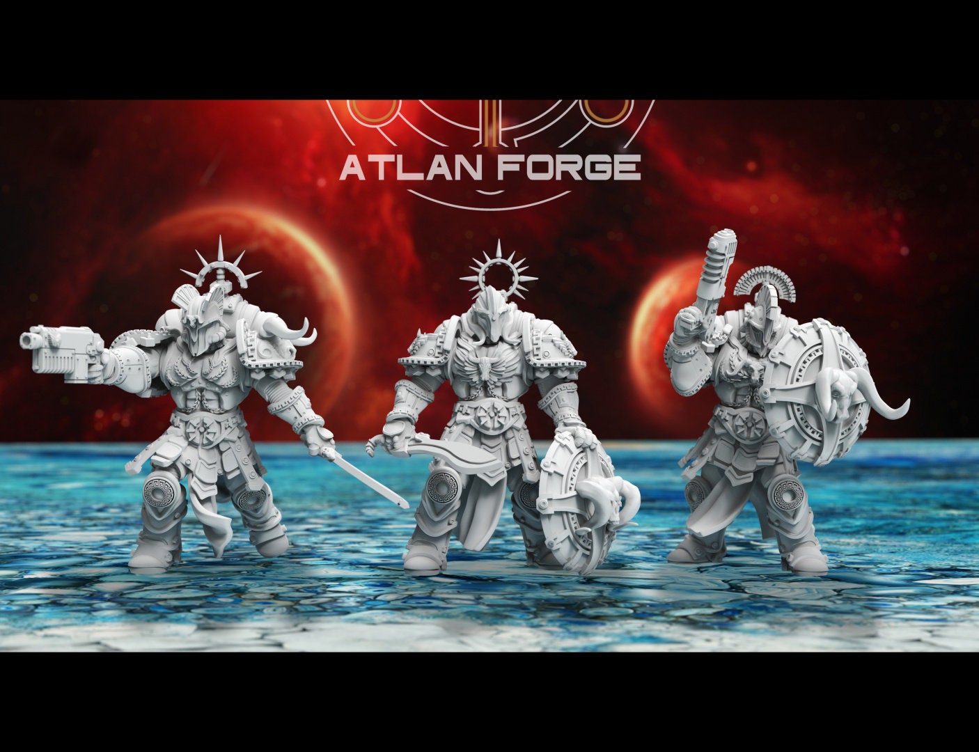 Minoan Veterans 32mm miniatures grimdark fantasy miniature dnd wargaming miniature dungeons and dragons gift RPG tabletop minis