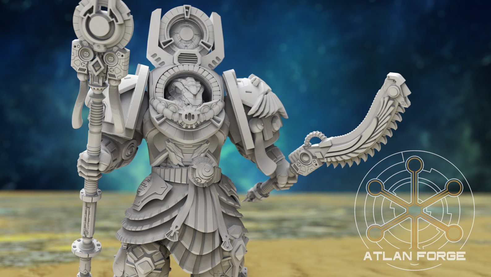 Aegyptian Nehebkau 32mm grimdark fantasy miniature dnd wargaming miniature dungeons and dragons painting gift RPG tabletop minis