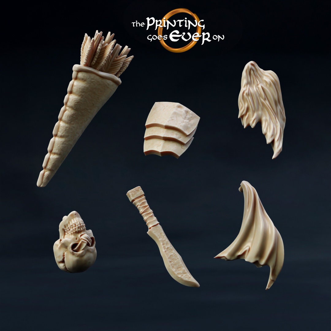 Orc accessories 28mm miniatures dnd gift fantasy miniatures dungeons and dragons minis wargaming miniatures tabletop wargames miniature