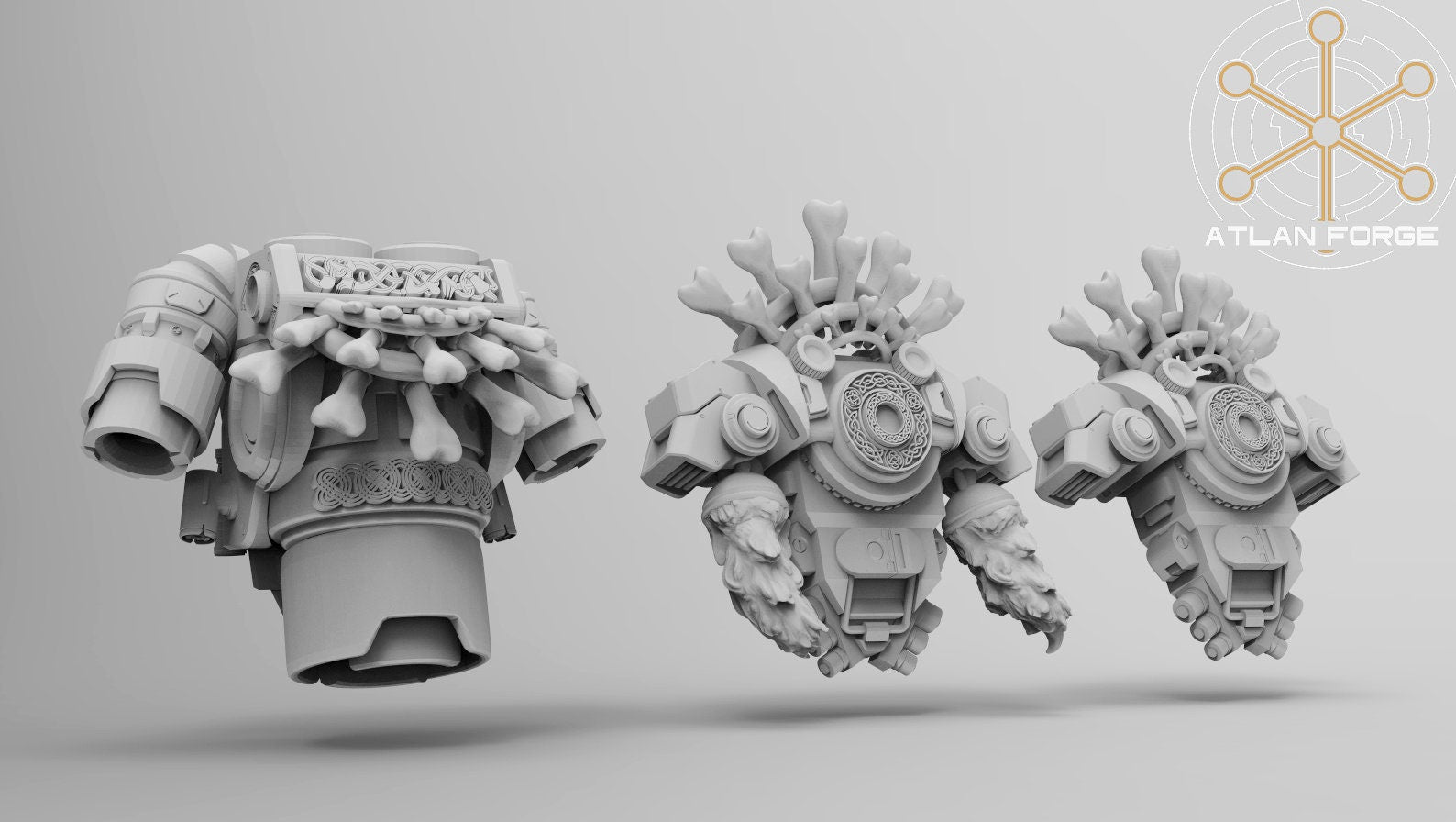 Asgardian Crash Captain 32mm wargame fantasy miniature dnd wargaming miniature dungeons and dragons painting gift RPG tabletop minis