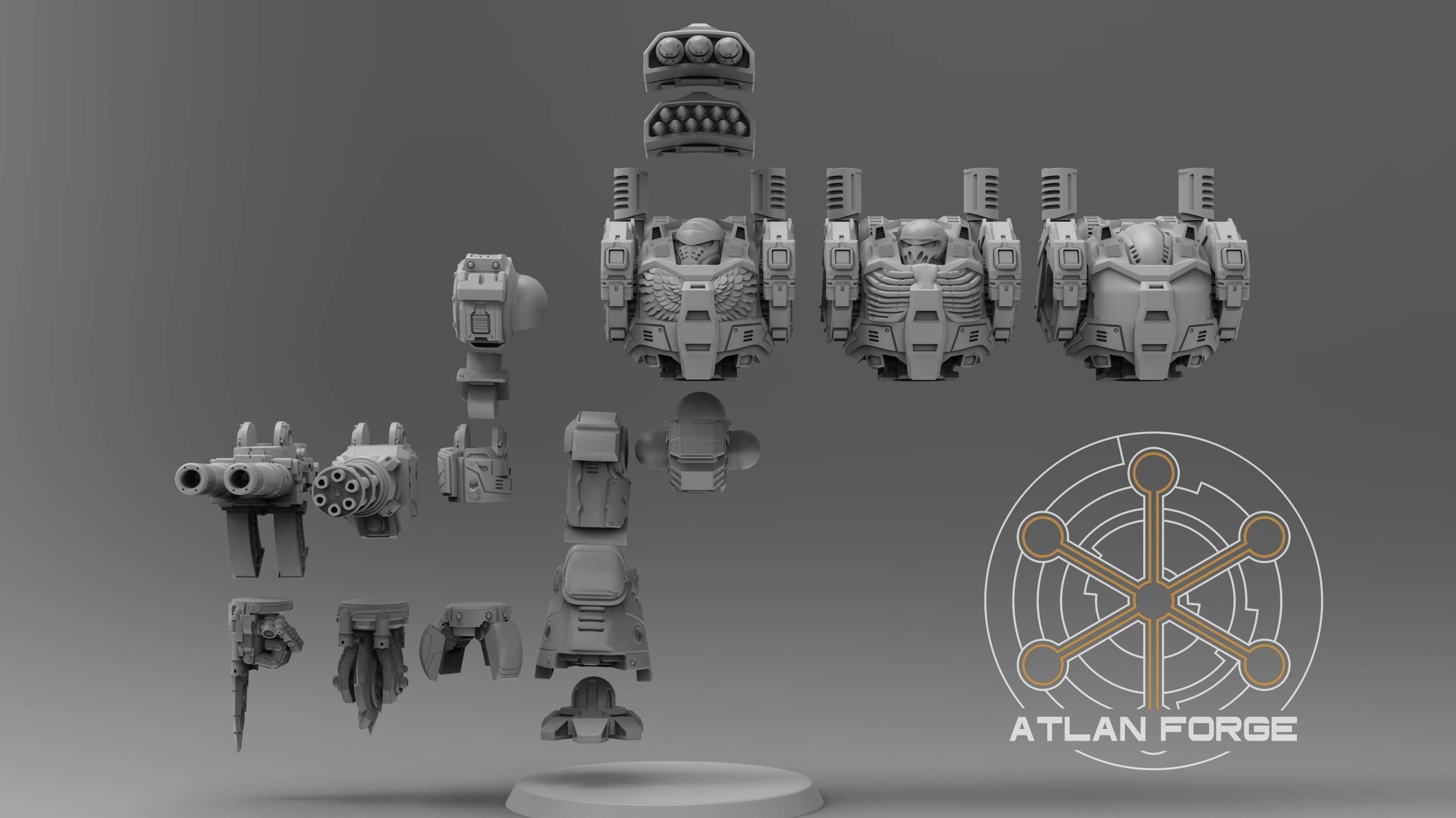 Velox Class Dreadnought 32mm wargame fantasy miniature dnd wargaming miniature dungeons and dragons painting gift RPG tabletop minis