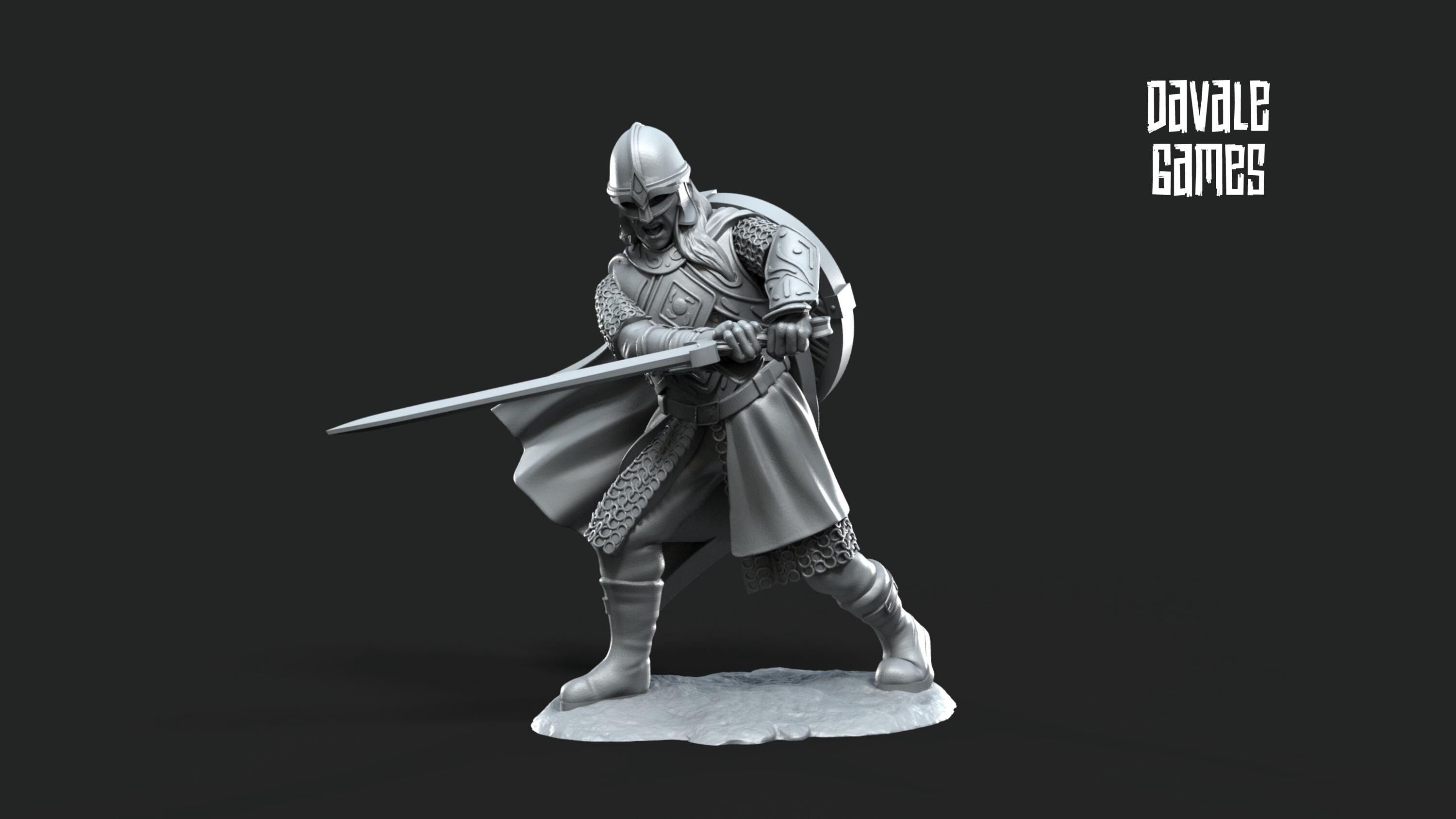 West Human Horse Lady Miniature | 28mm Fantasy DnD RPG Figure | Tabletop Wargame Model for Painting, Display, or Dungeon Gift Use