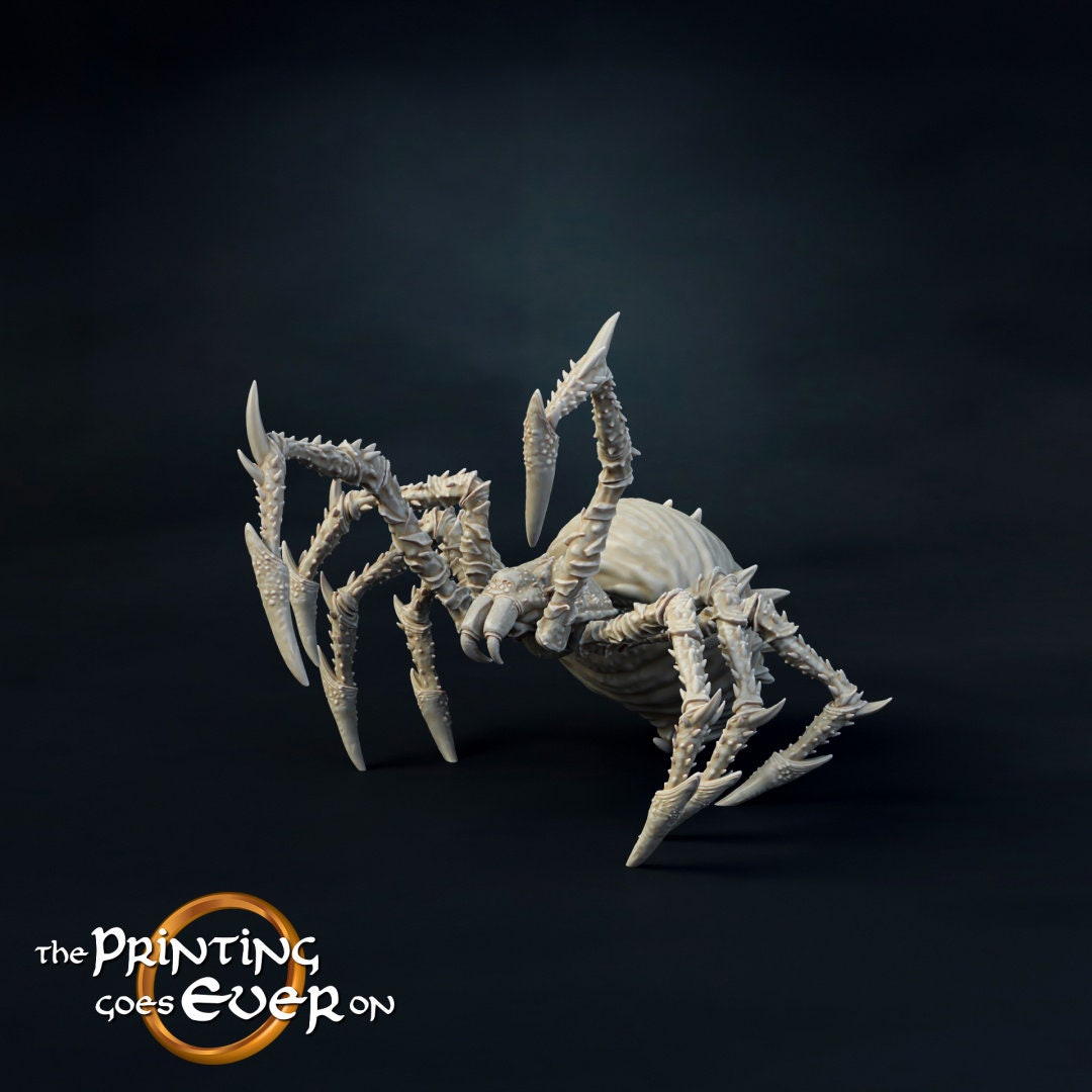 Small Spiders 28mm miniatures dnd minis fantasy miniatures dungeons and dragons miniatures for painting wargaming miniatures tabletop