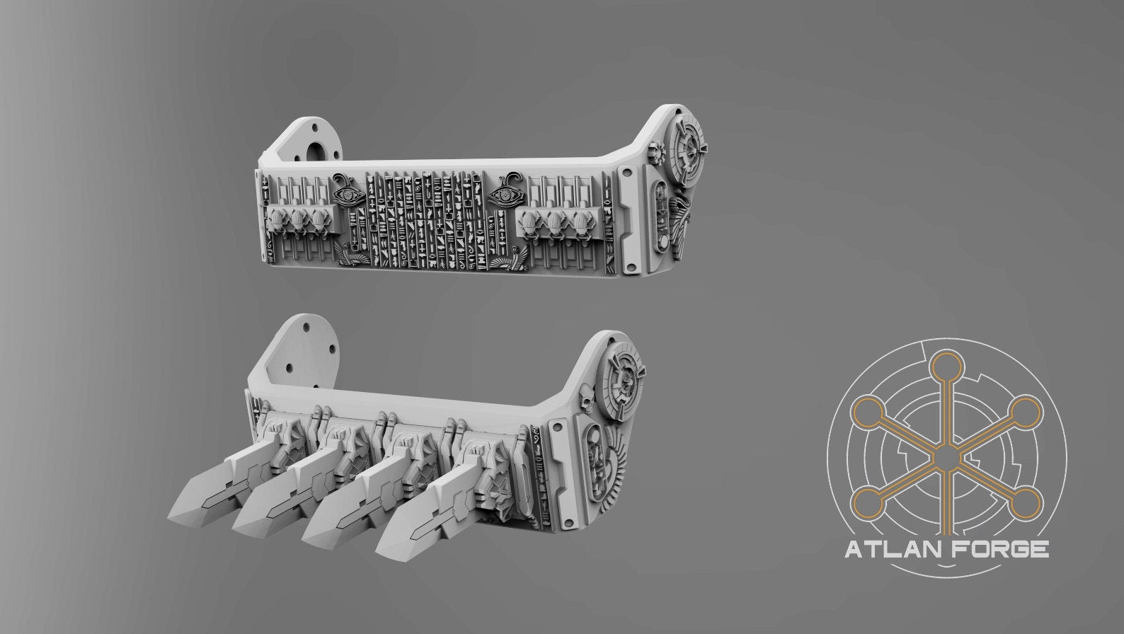 Aegyptian Vehicle Ornaments 32mm Miniature conversions kits fantasy miniature kit bashing set wargaming miniature painting gift RPG tabletop