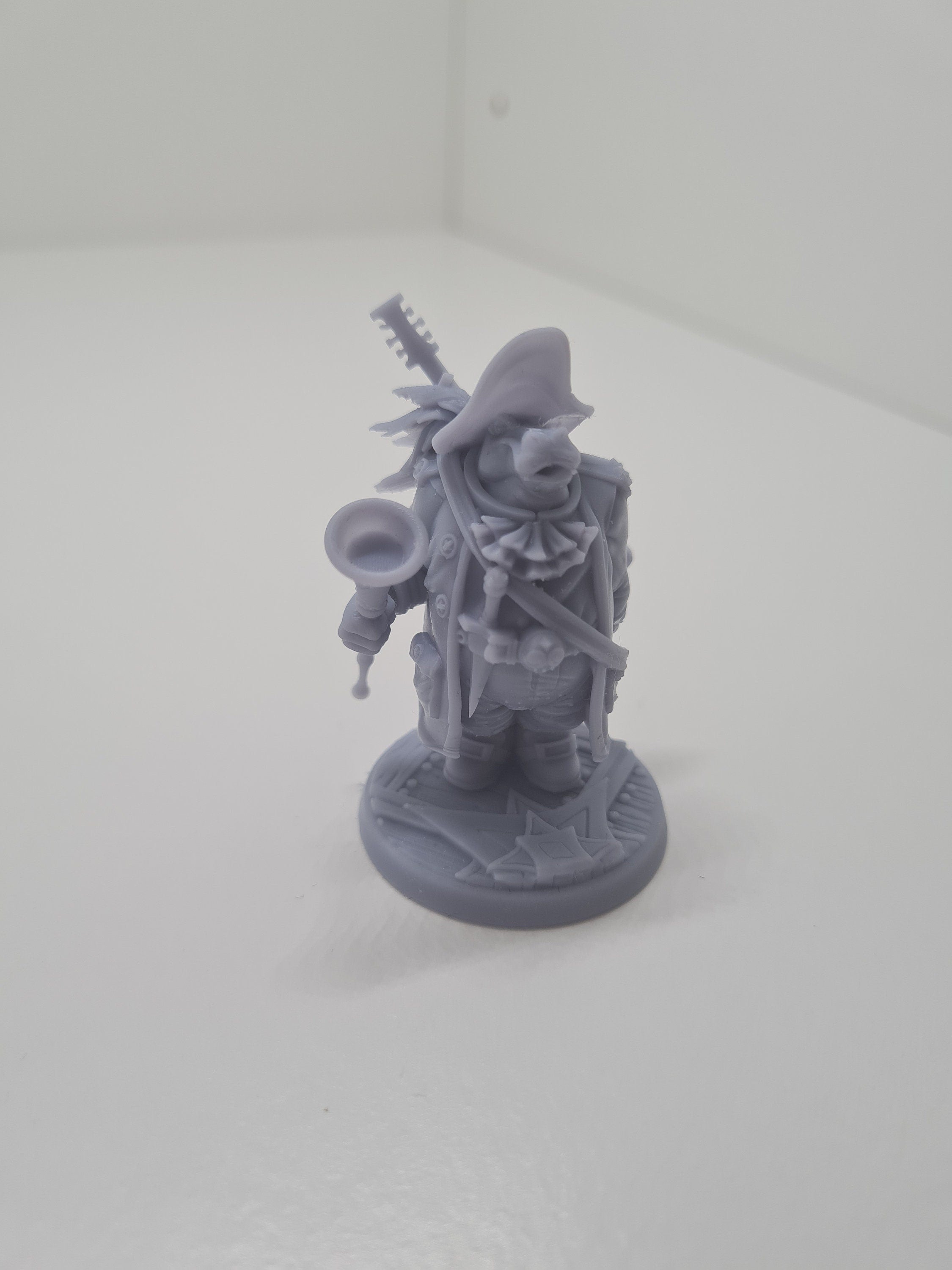 Hippo Sonneteer Bards Tabletop RPG Wargames Fantasy D&D AOS 32mm scale Miniature