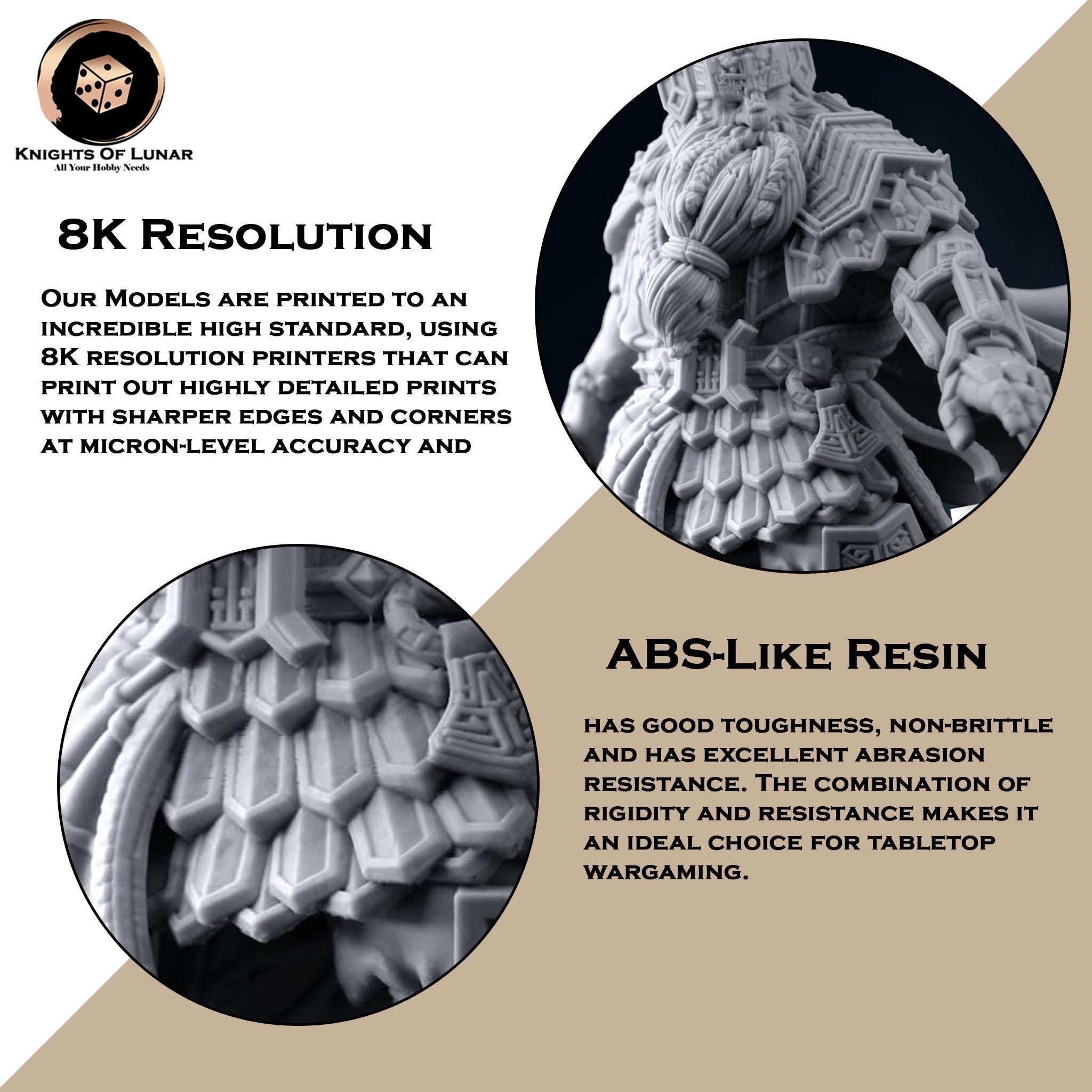 Angelic Lion Dreadnought 32mm wargame fantasy miniature dnd wargaming miniature dungeons and dragons painting gift RPG tabletop minis