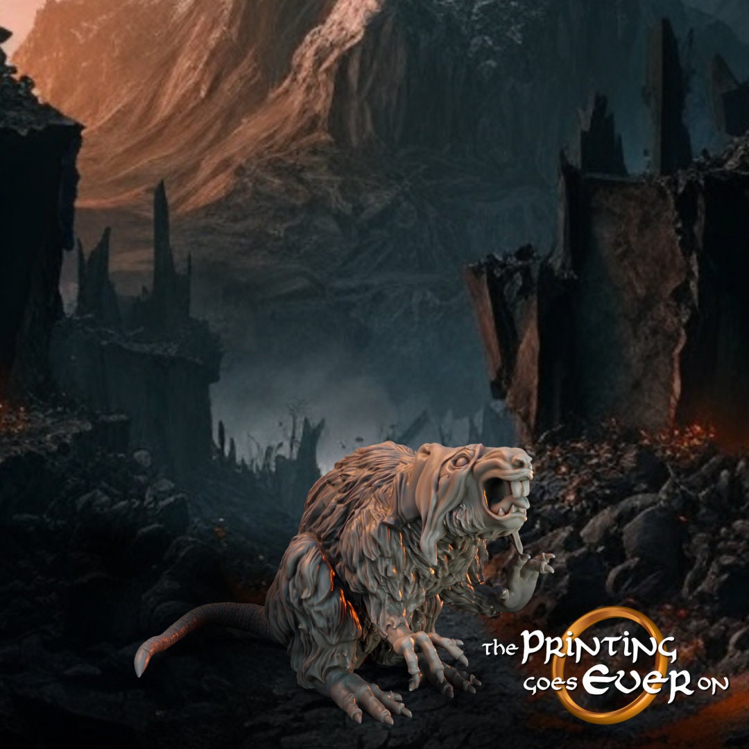 Giant Rats 28mm miniatures dnd fantasy miniatures dungeons and dragons minis wargaming miniatures tabletop wargames miniature