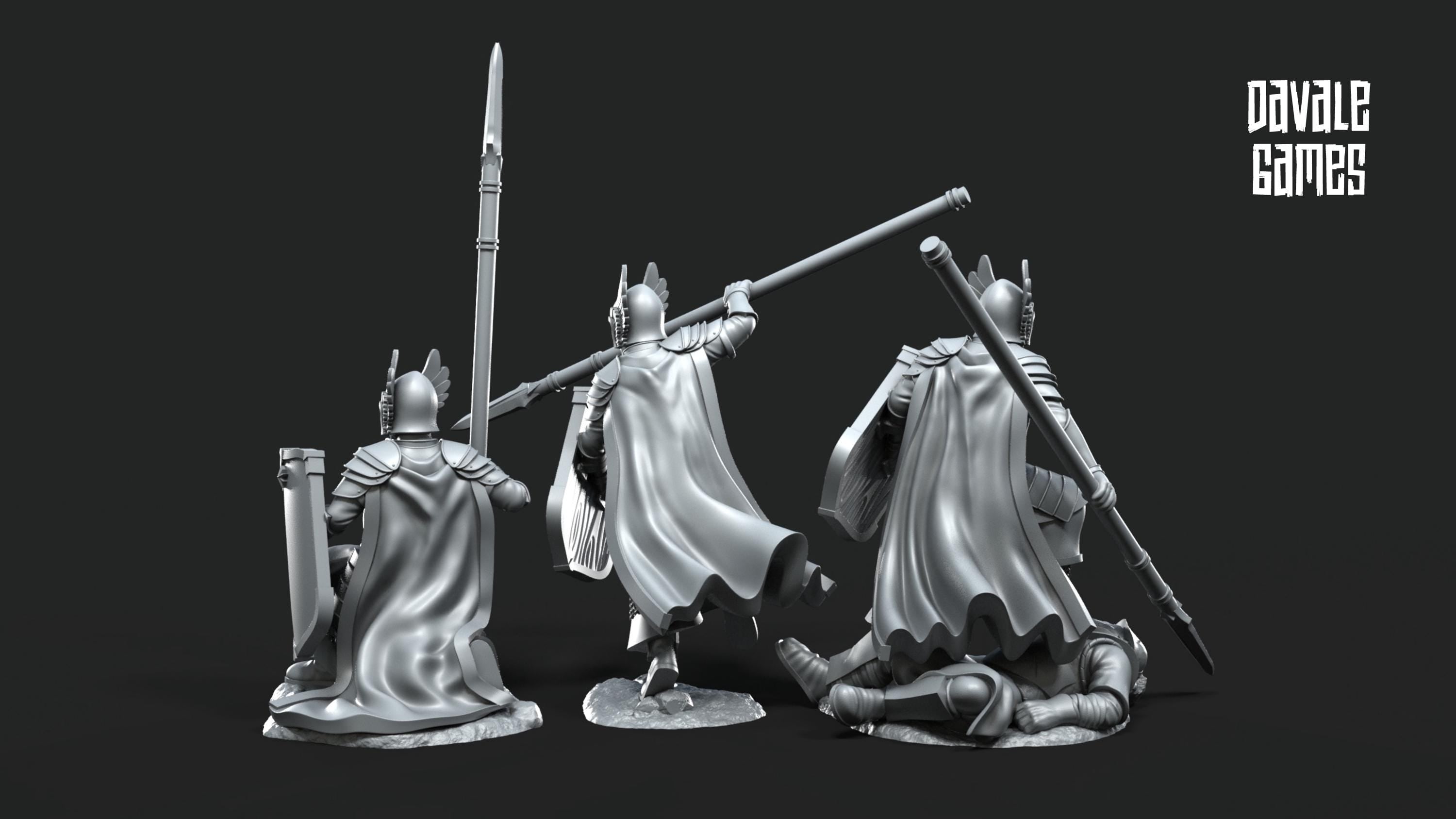 Guards of the Grey Tree b2 28mm miniatures dnd minis fantasy miniatures dungeons and dragons miniatures painting wargaming tabletop