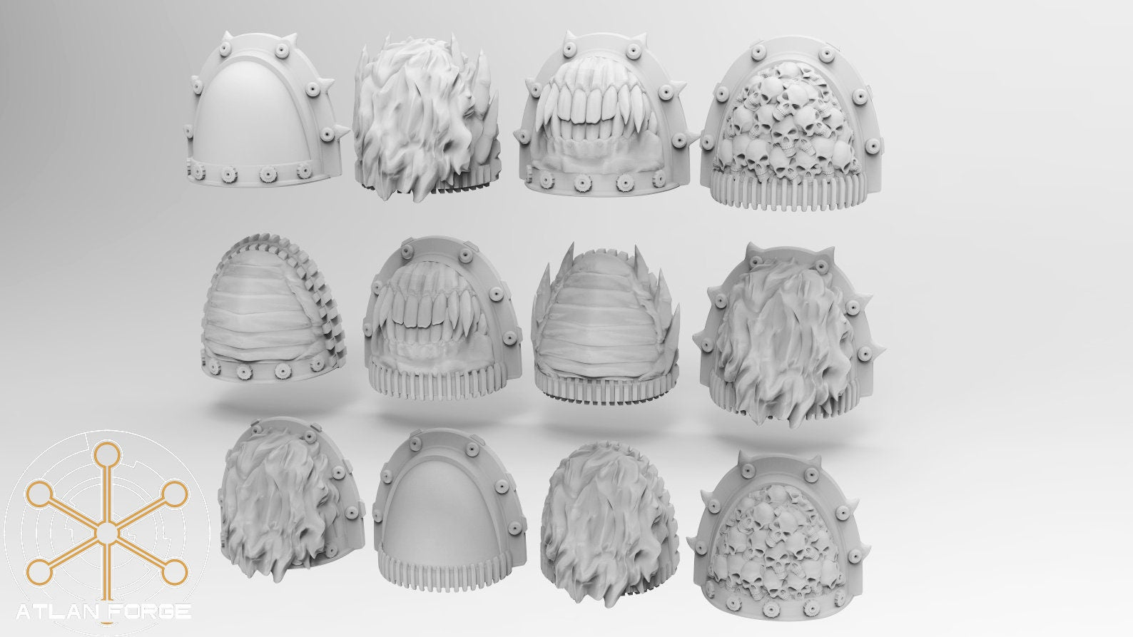Daemon Knights of hades 32mm sci-fi fantasy miniature for tabletop games grimdark RPGs dnd wargaming miniature dungeons and dragons painting