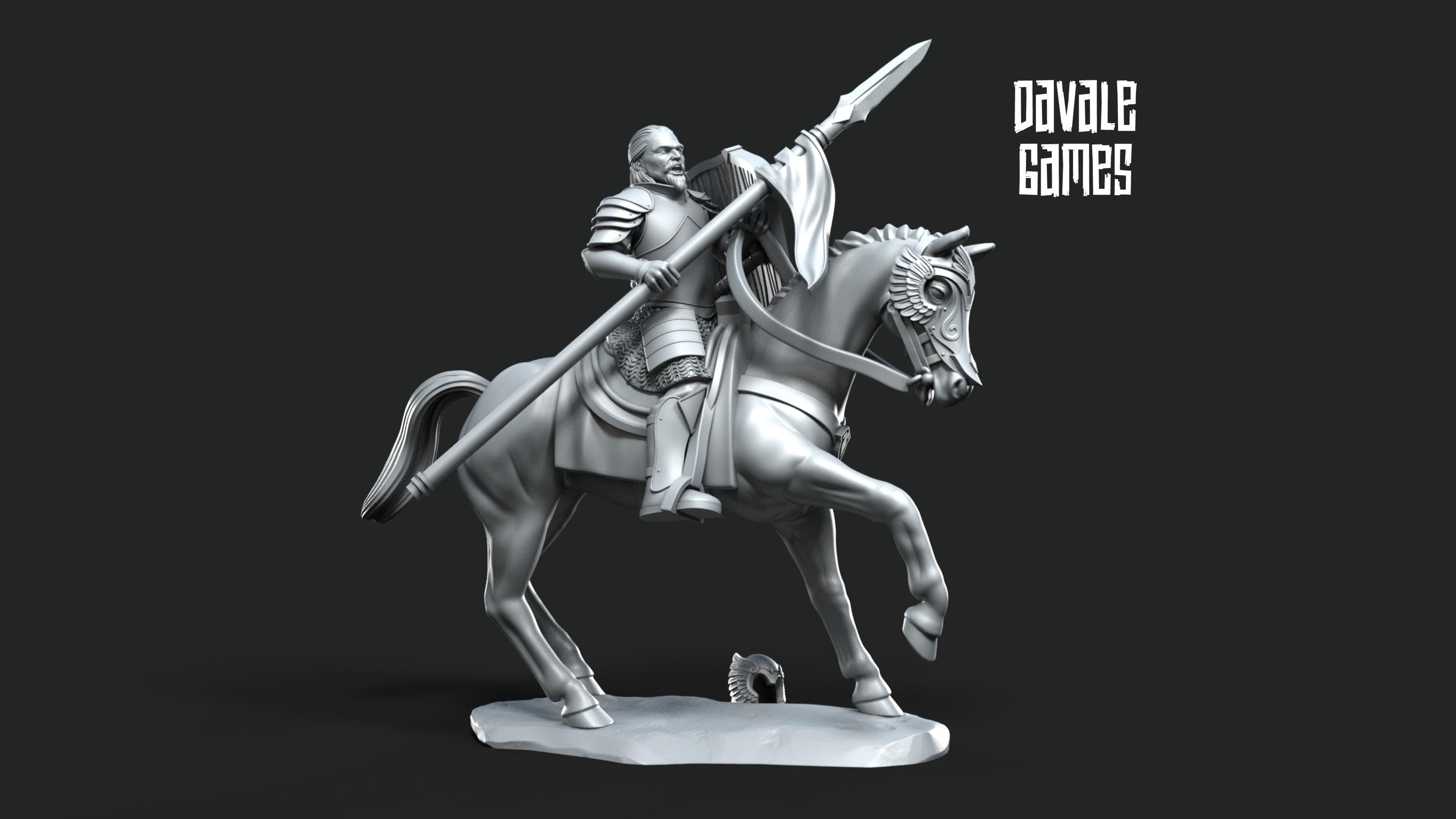 Grey Castle Captain Pose 2 28mm miniatures dnd minis fantasy miniatures dungeons and dragons painting wargaming miniatures tabletop
