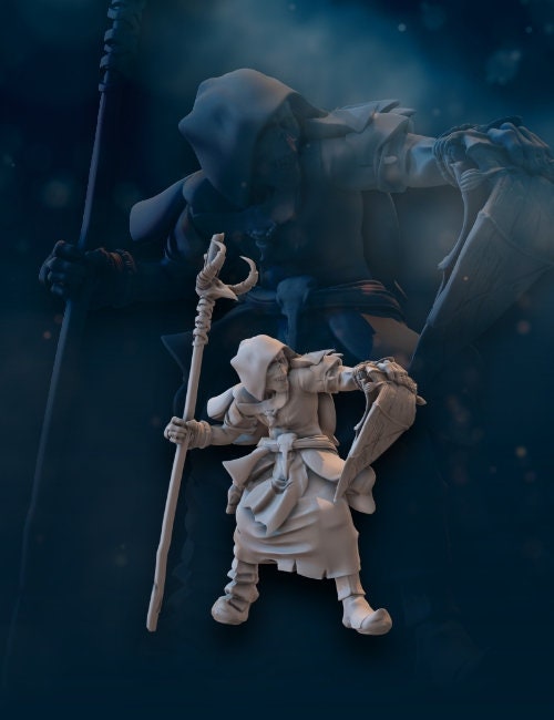 Goblin Shaman 28mm miniatures fantasy dungeons and dragons miniature wargaming miniatures tabletop dnd goblin army miniatures