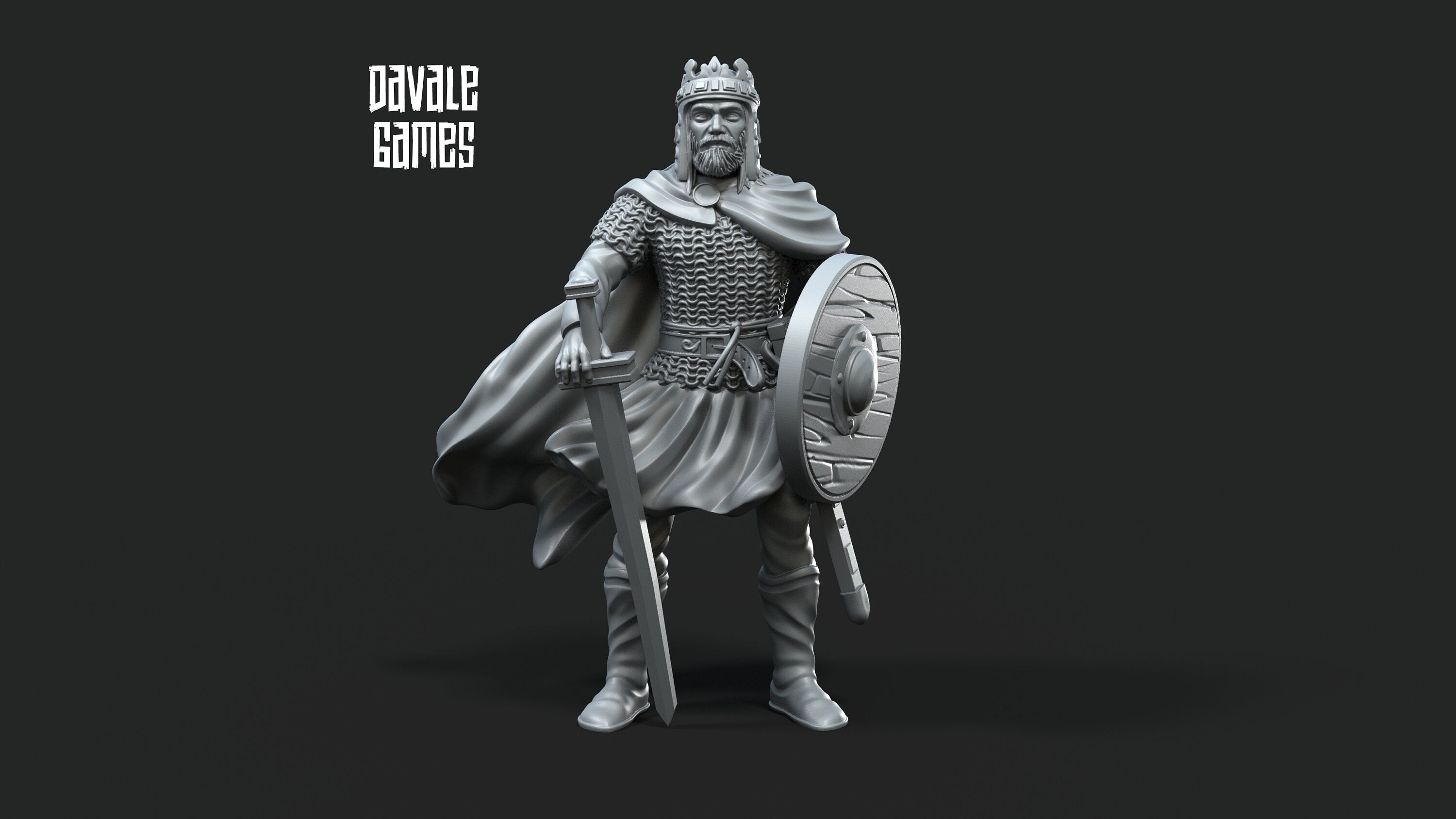 Theodomir 28mm dnd miniature dungeon and dragons fantasy wargaming miniature tabletop wargame fantasy miniature for painting gift