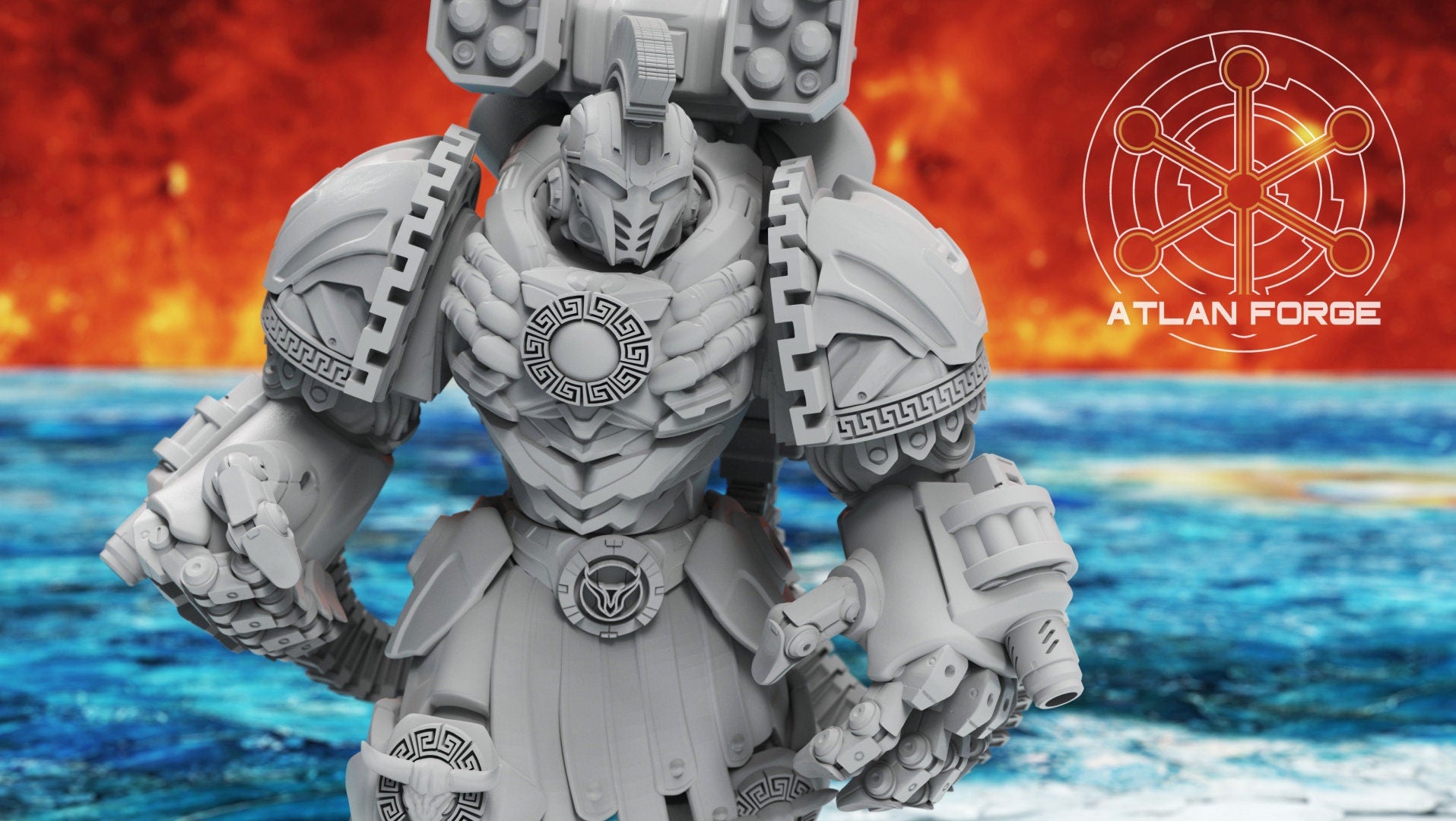 Minoan Aegis Elite 32mm miniatures grimdark fantasy miniature dnd wargaming miniature dungeons and dragons gift RPG tabletop minis