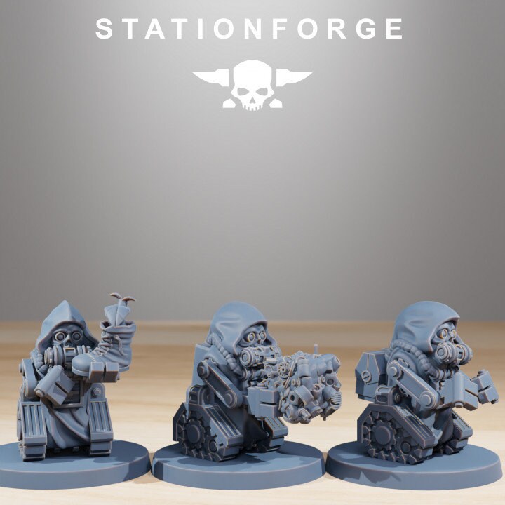 Bobby Gang 32mm sci-fi fantasy miniature for tabletop games grimdark RPGs dnd wargaming miniature dungeons and dragons