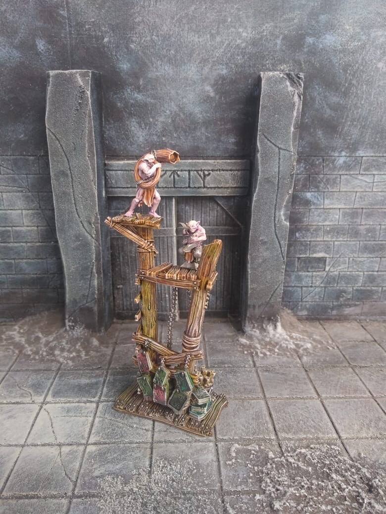 Deepmine goblins bookkepper 28mm miniatures fantasy dungeons and dragons miniature wargaming miniatures tabletop dnd miniatures
