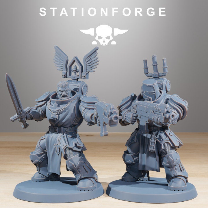 Socratis Zealots 32mm sci-fi fantasy miniature for tabletop games grimdark RPGs dnd wargaming miniature dungeons and dragons