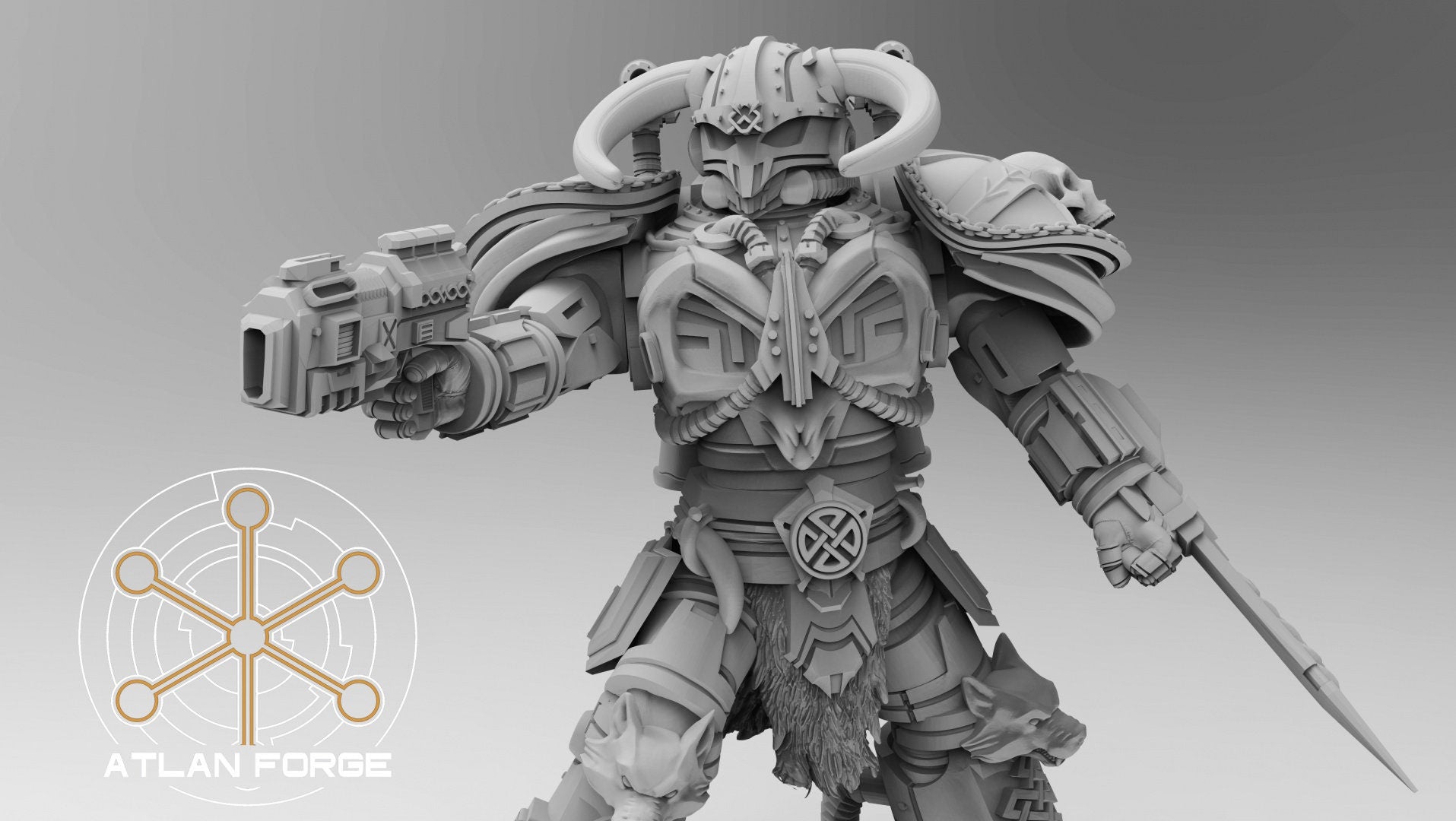 Asgardian Veterans 32mm miniatures grimdark fantasy miniature dnd wargaming miniature dungeons and dragons gift RPG tabletop minis