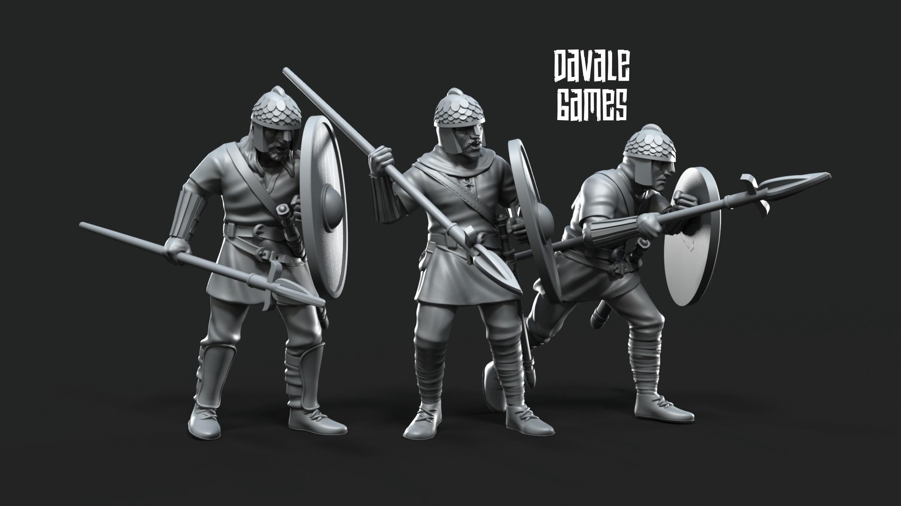 Gepids spear warriors