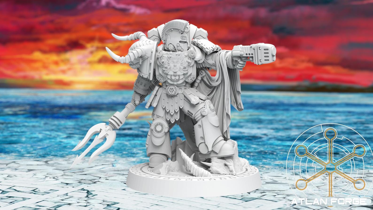 Minoan Mage 32mm wargame fantasy miniature dnd wargaming miniature dungeons and dragons painting gift RPG tabletop minis