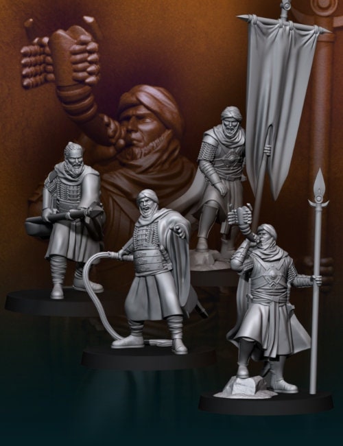 Snake commander unit 28mm miniatures dnd minis fantasy miniatures dungeons and dragons miniatures  wargaming miniatures tabletop wargames