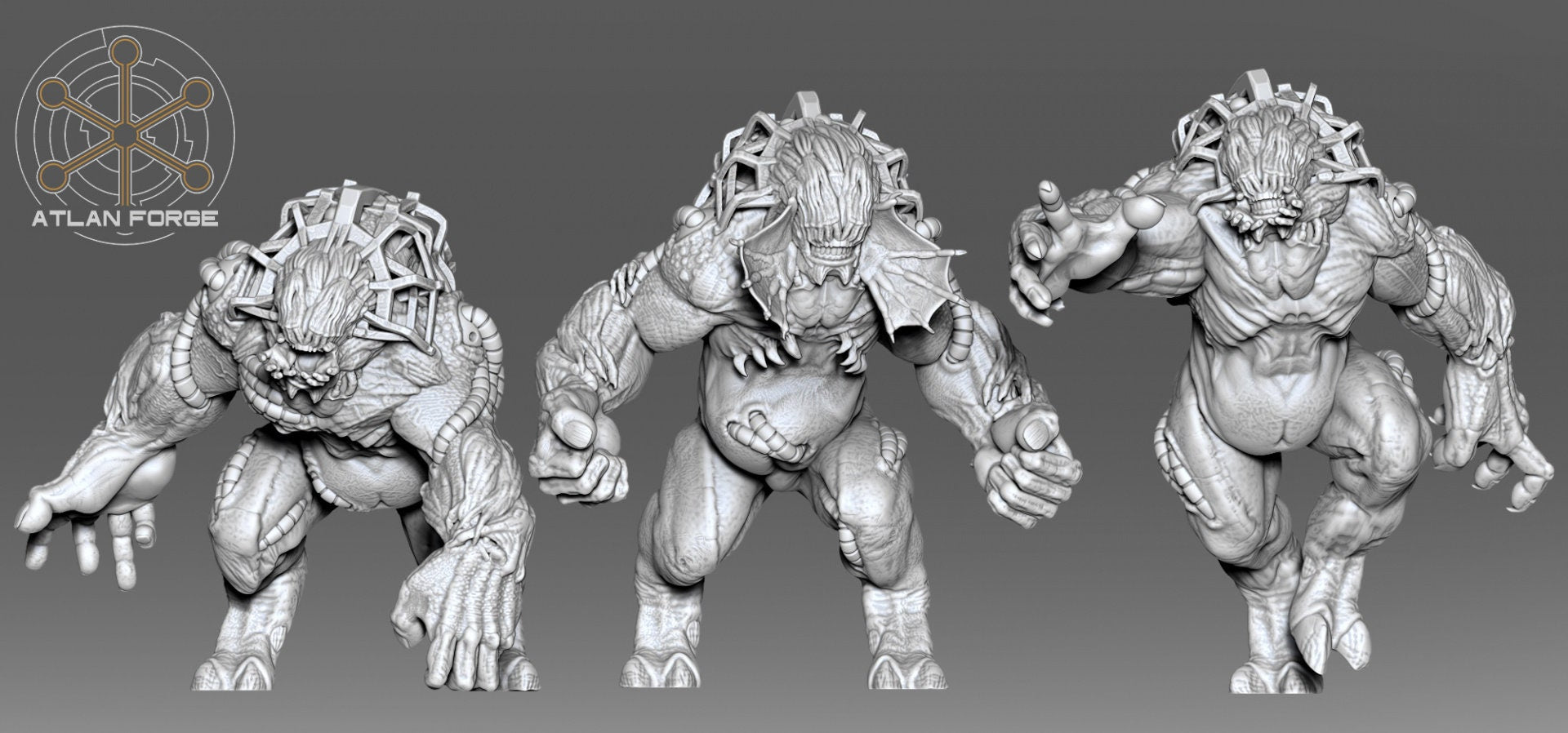 Chaotic Monstrosities 32mm miniatures grimdark fantasy miniature dnd wargaming miniature dungeons and dragons gift RPG tabletop minis