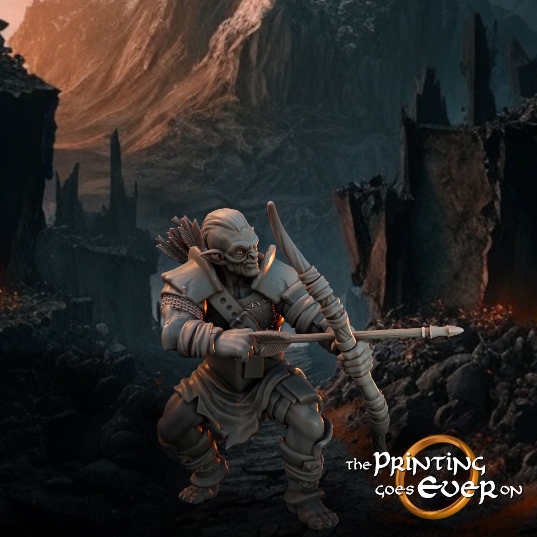 Assault Orcs 28mm miniatures dnd fantasy miniatures dungeons and dragons minis wargaming miniatures tabletop wargames miniature