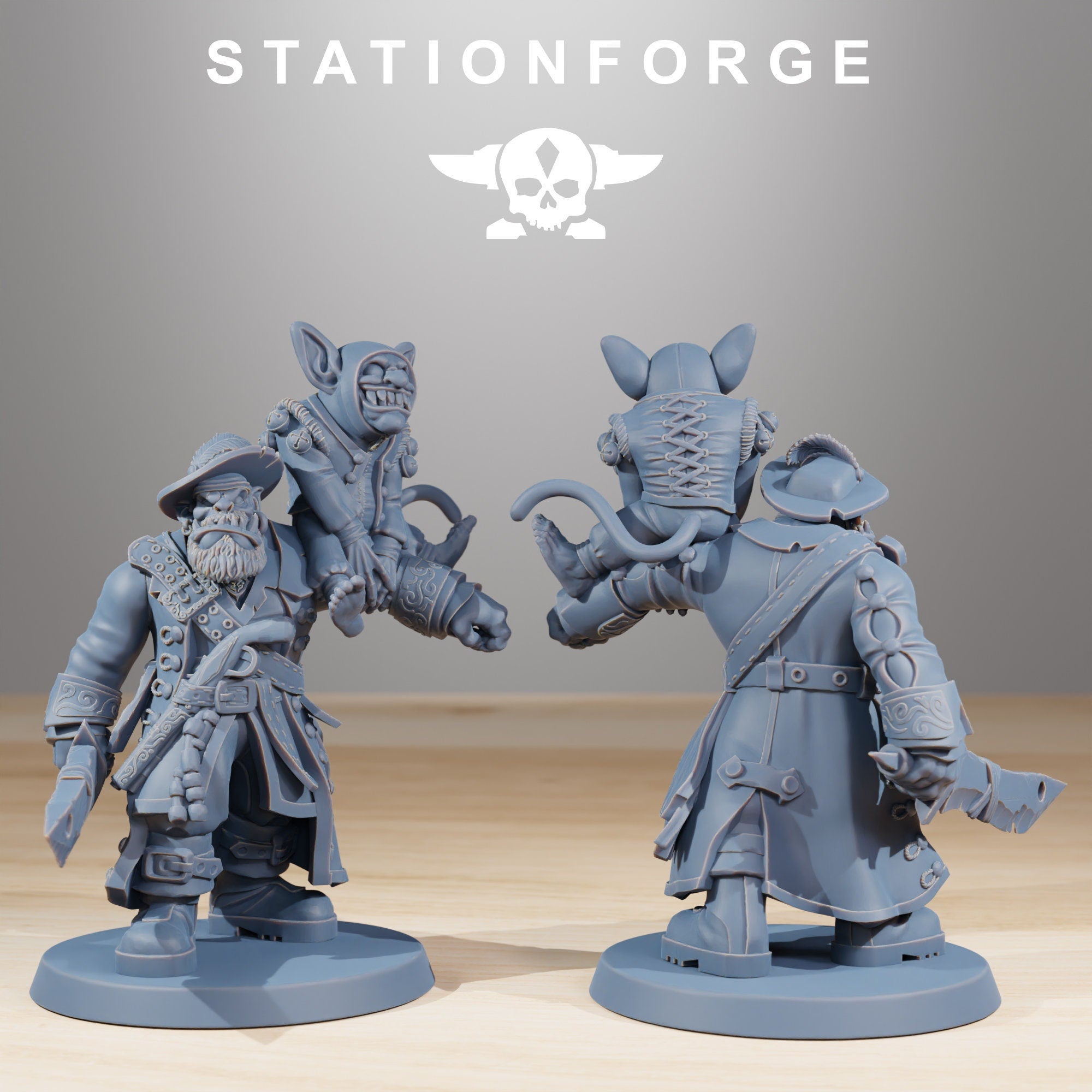 Gobs Pirates 32mm sci-fi fantasy miniature for tabletop games grimdark RPGs dnd wargaming miniature dungeons and dragons