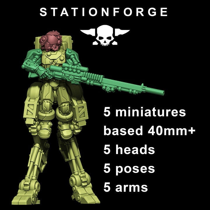 Scavenger Wayfarer Part 1 28mm sci-fi fantasy miniature for tabletop games grimdark RPGs dnd wargaming miniature dungeons and dragons