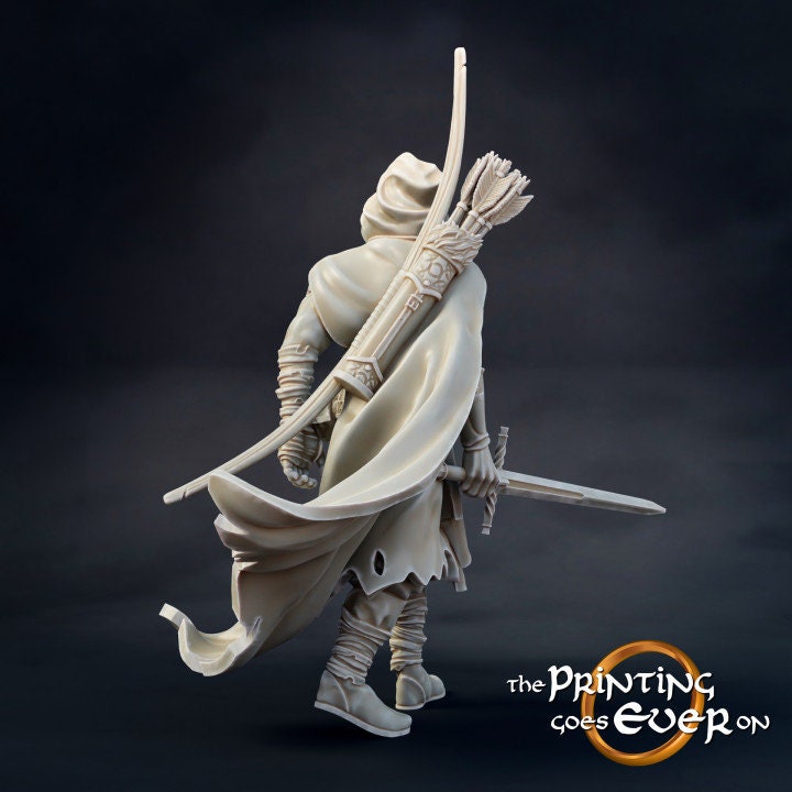 Watchers of Mona’Firth Captains 28mm dnd miniature dungeon and dragons fantasy wargaming miniature tabletop wargame miniature for painting
