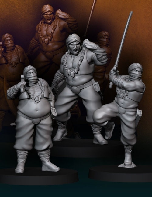 Merchant Guard 28mm miniatures dnd minis fantasy miniatures dungeons and dragons miniatures  wargaming miniatures tabletop wargames