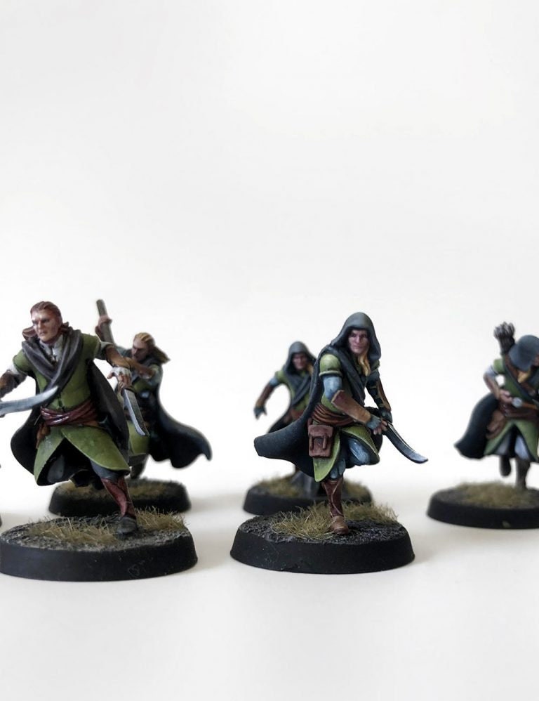 wandering wood elf 28mm miniatures dnd minis fantasy miniatures dungeons and dragons miniatures  wargaming miniatures tabletop wargames