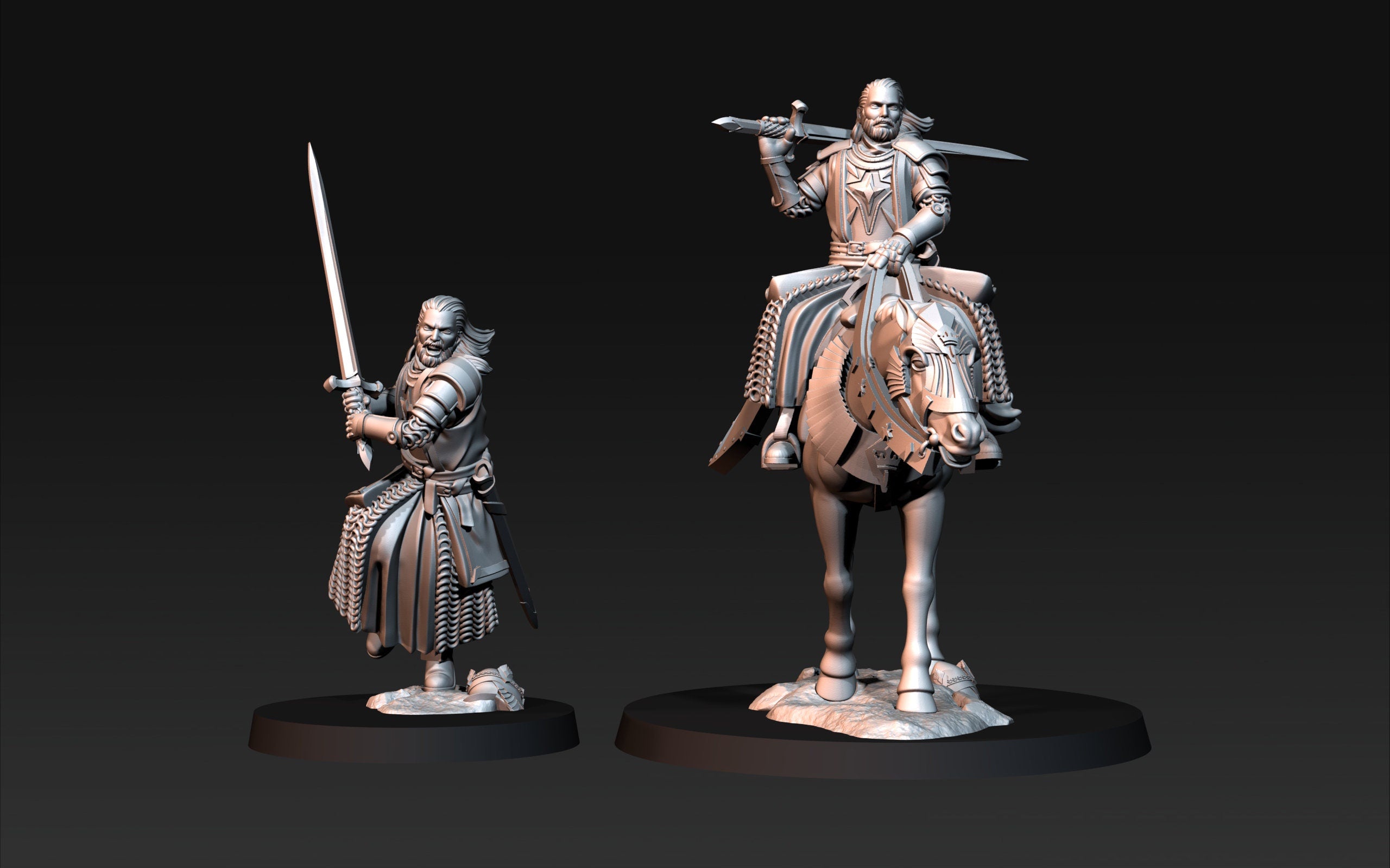 High Human Prince 28mm miniatures dnd mini wargaming miniatures dungeon and dragons miniautres for painting fantasy miniatures gift