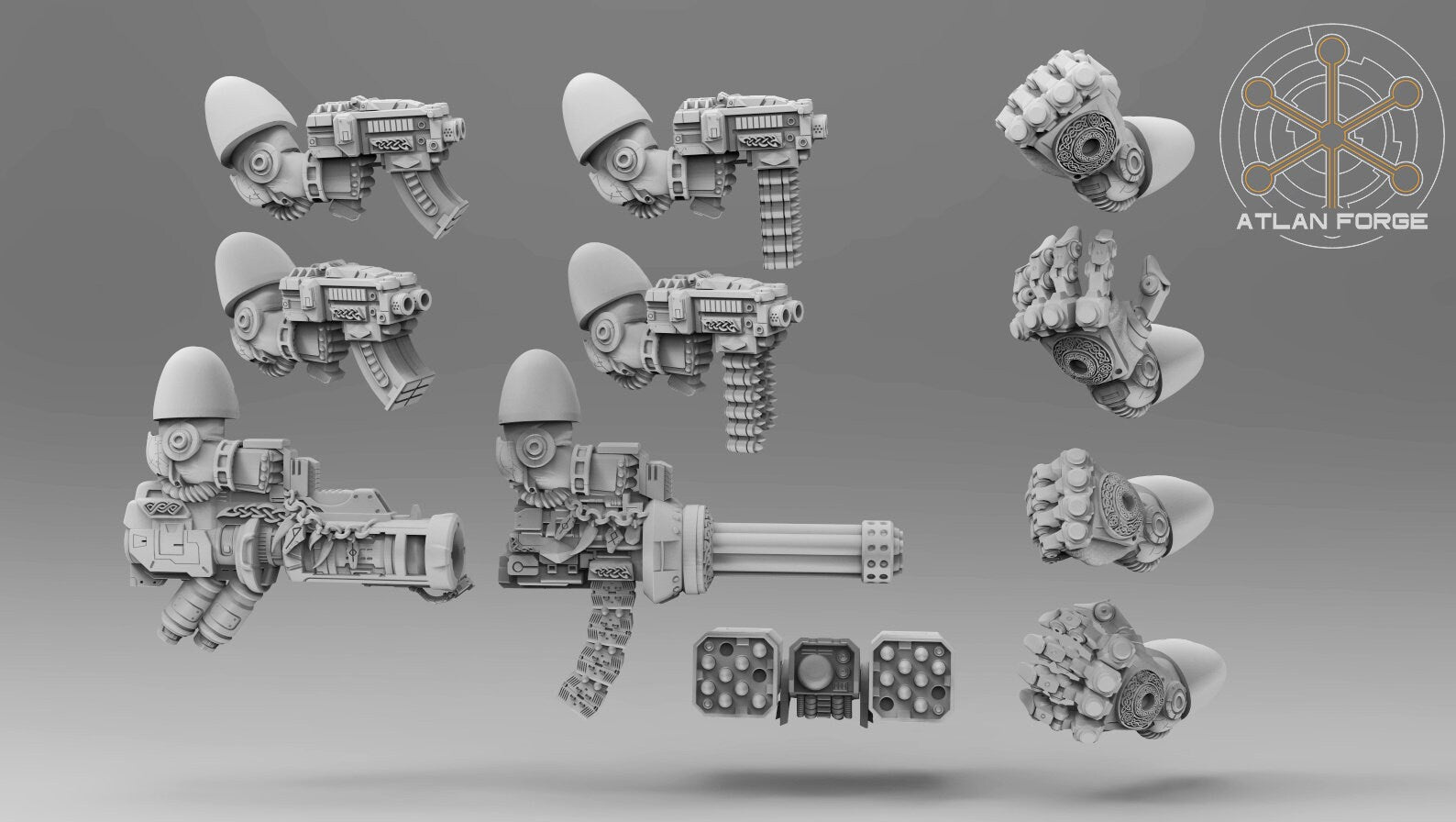 Asgardian Einherjar 32mm sci-fi fantasy miniature for tabletop games grimdark RPGs dnd wargaming miniature dungeons and dragons gift