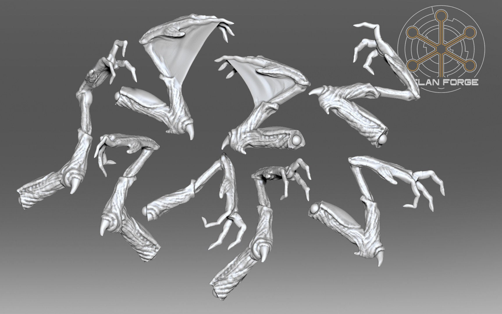 Chaotic Monstrosities 32mm miniatures grimdark fantasy miniature dnd wargaming miniature dungeons and dragons gift RPG tabletop minis