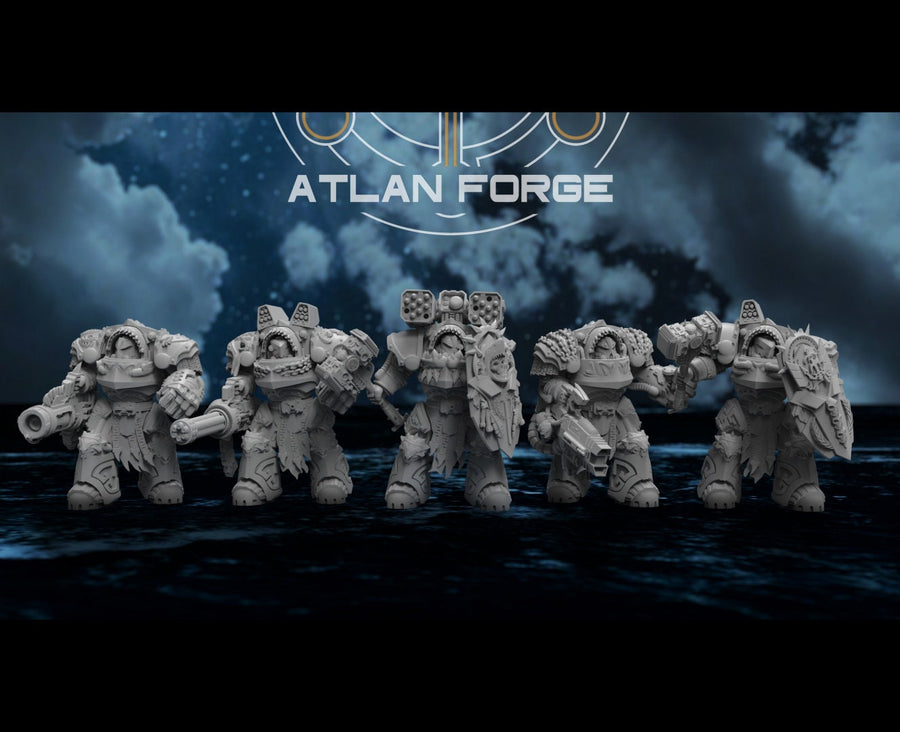 Wai Toa Roroa reinforcements 32mm sci-fi fantasy miniature for tabletop games grimdark RPGs dnd wargaming miniature dungeons and dragons