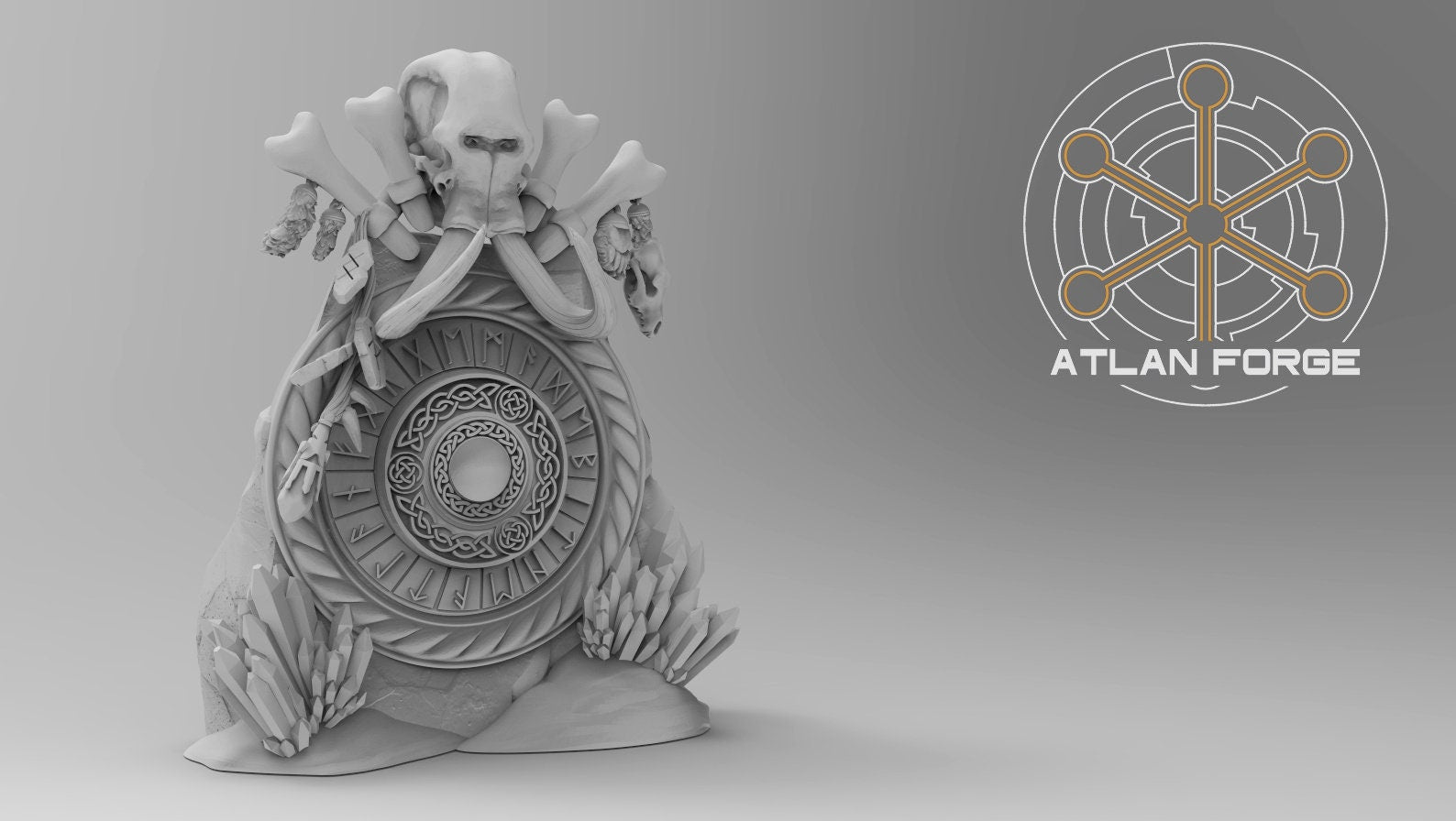 Asgardian Runestones Terrain 32mm wargaming fantasy Scatter Terrain dnd wargaming miniature terrain dungeons and dragons gift RPG tabletop