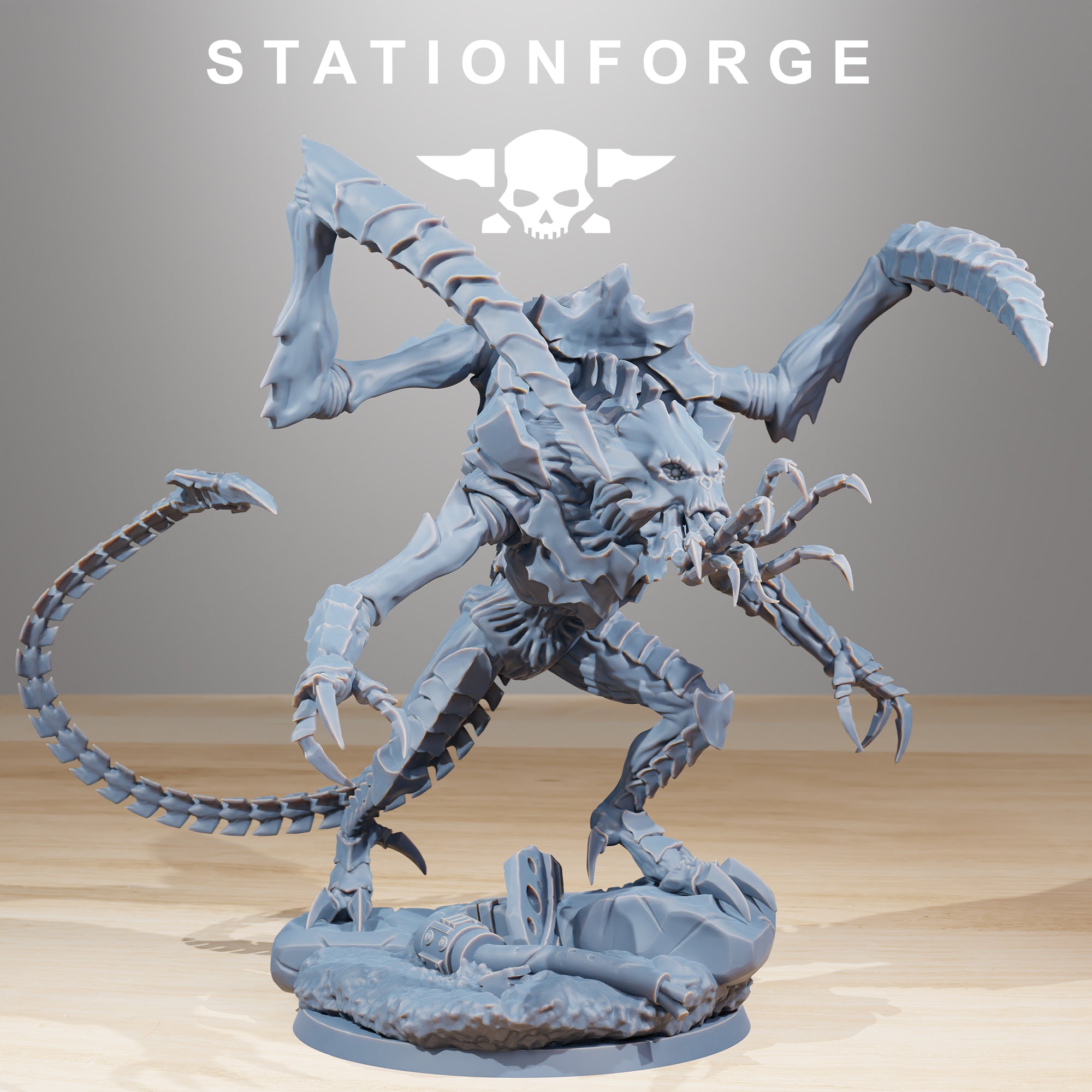 Xenarid Strike Force 32mm Resin Miniatures – Grimdark Sci Fi Alien Army for Wargaming