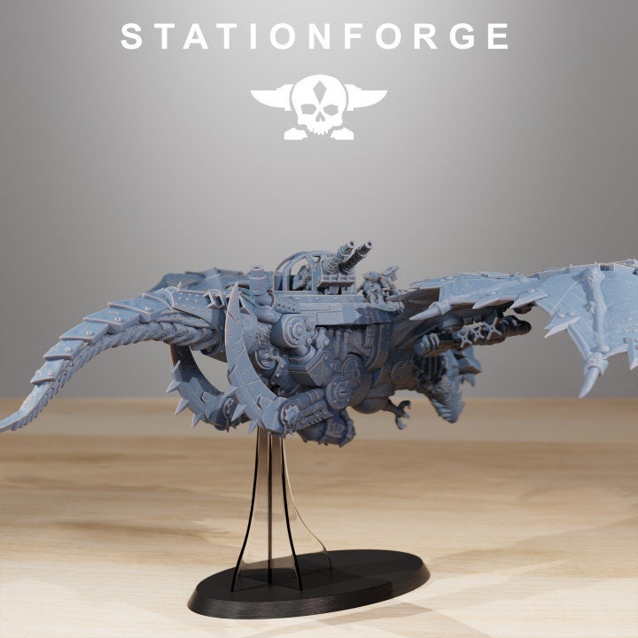Orkaz Dragon Bomba 32mm sci-fi fantasy miniature for tabletop games grimdark RPGs dnd wargaming miniature dungeons and dragons