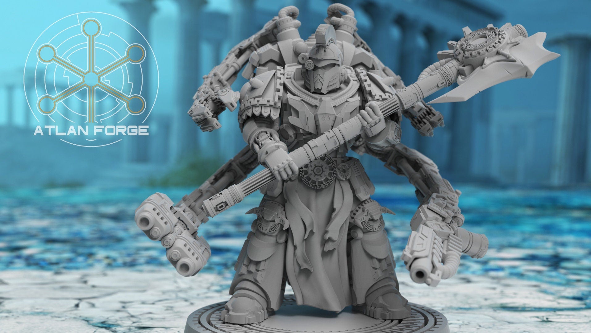 Minoan Archimedae 32mm wargame fantasy miniature dnd wargaming miniature dungeons and dragons painting gift RPG tabletop minis