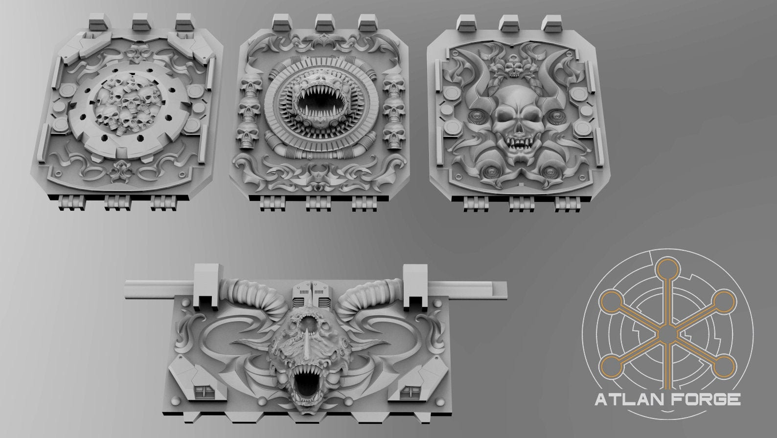 Hades vehicle conversions kits Accessories fantasy miniature kit bashing set for wargaming miniature painting gift RPG tabletop minis