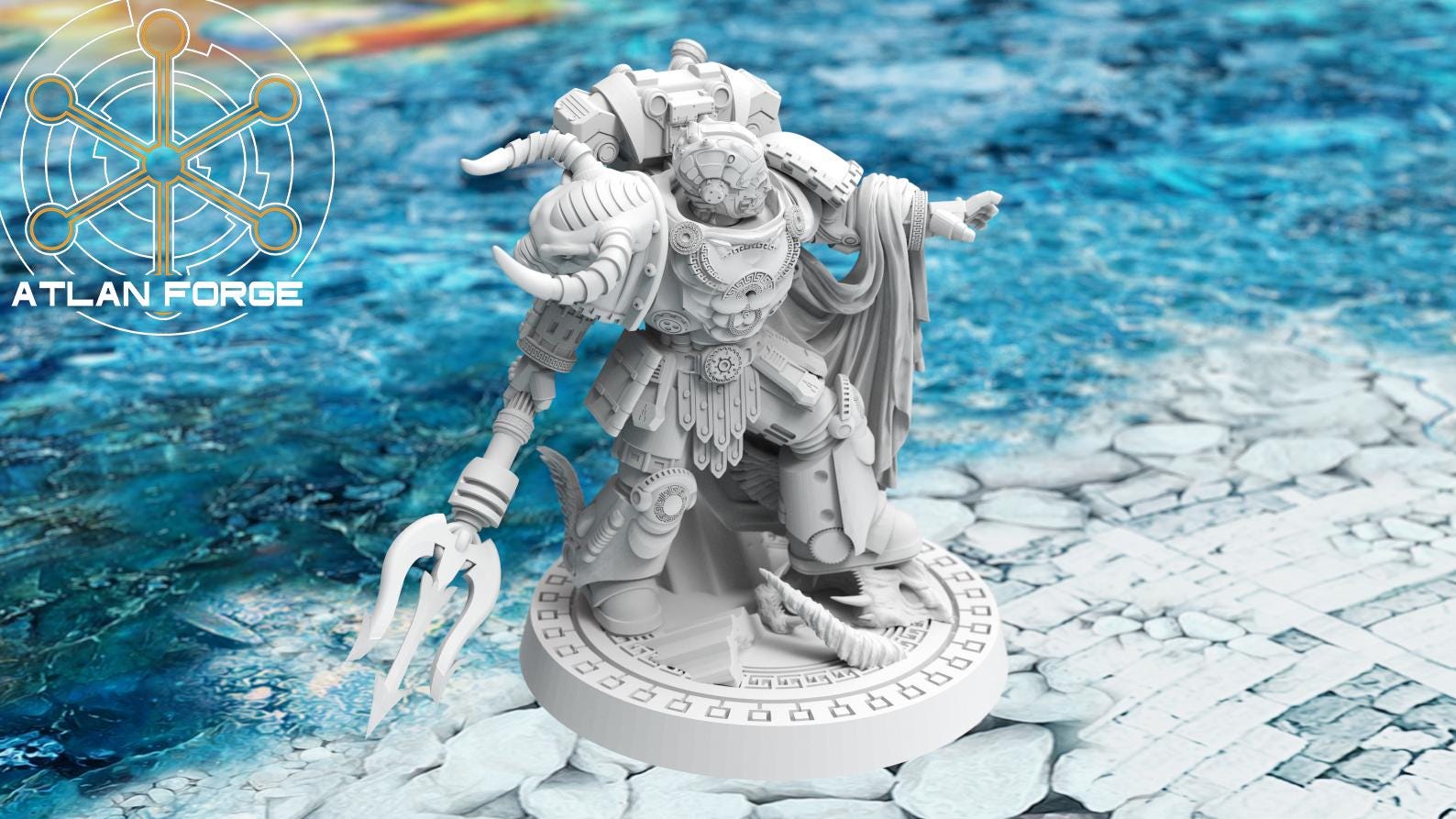 Minoan Mage 32mm wargame fantasy miniature dnd wargaming miniature dungeons and dragons painting gift RPG tabletop minis