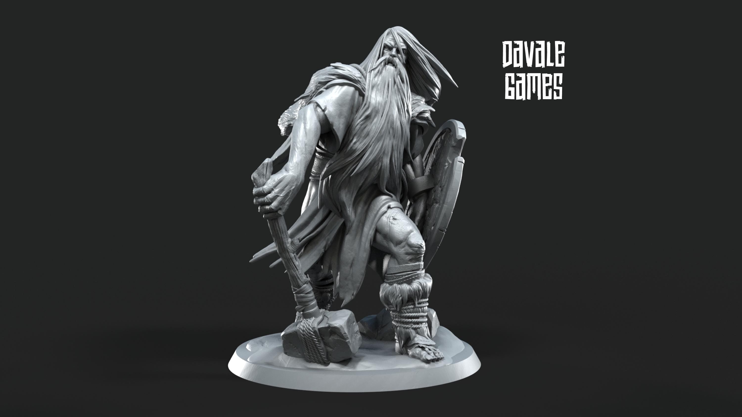 Bergrisar Giants of the mountains 28mm miniatures dnd minis fantasy miniatures dungeons and dragons painting wargaming miniatures tabletop