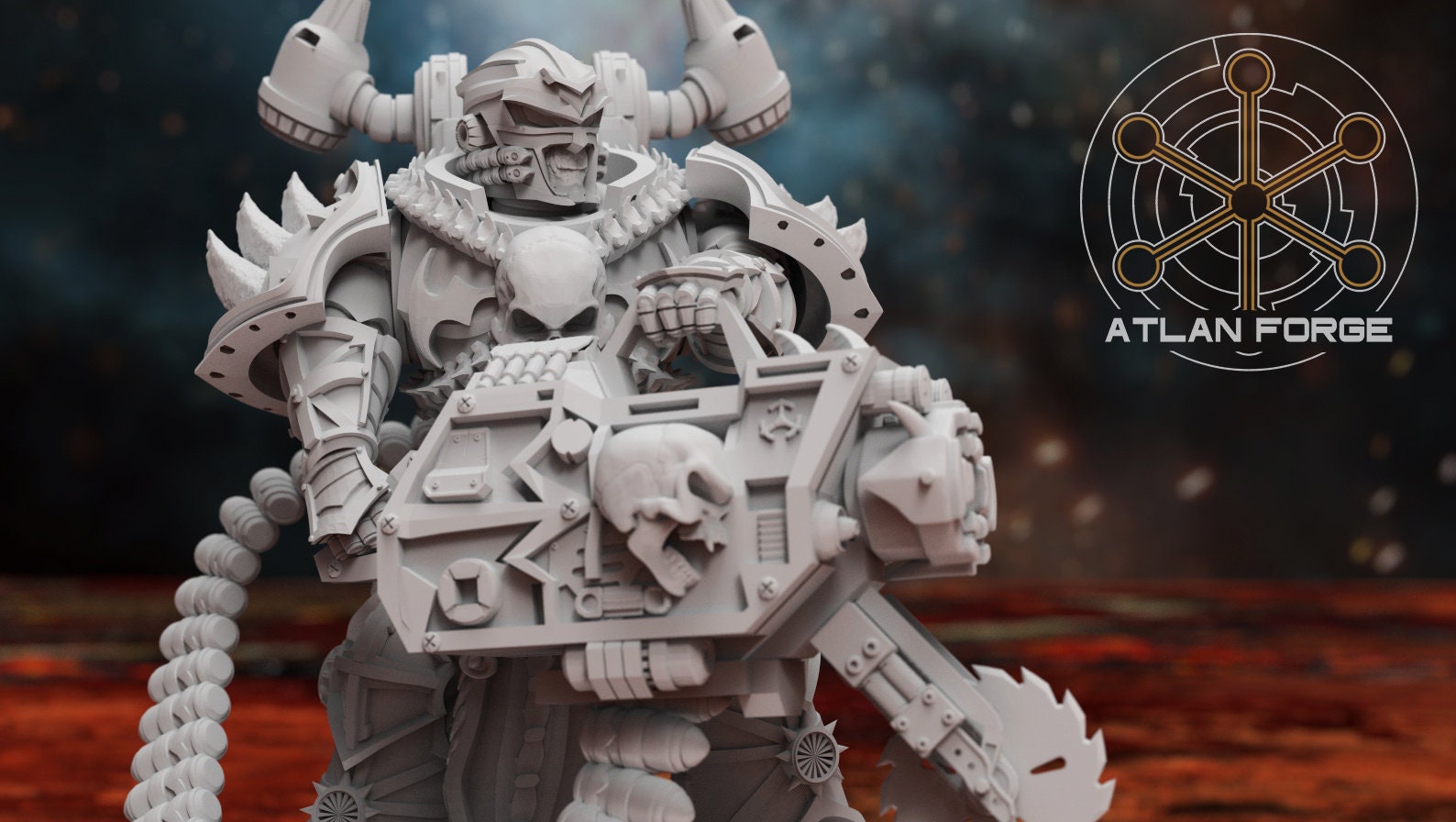 Daemons hades desolators 32mm sci-fi fantasy miniature for tabletop games grimdark RPGs dnd wargaming miniature dungeons and dragons