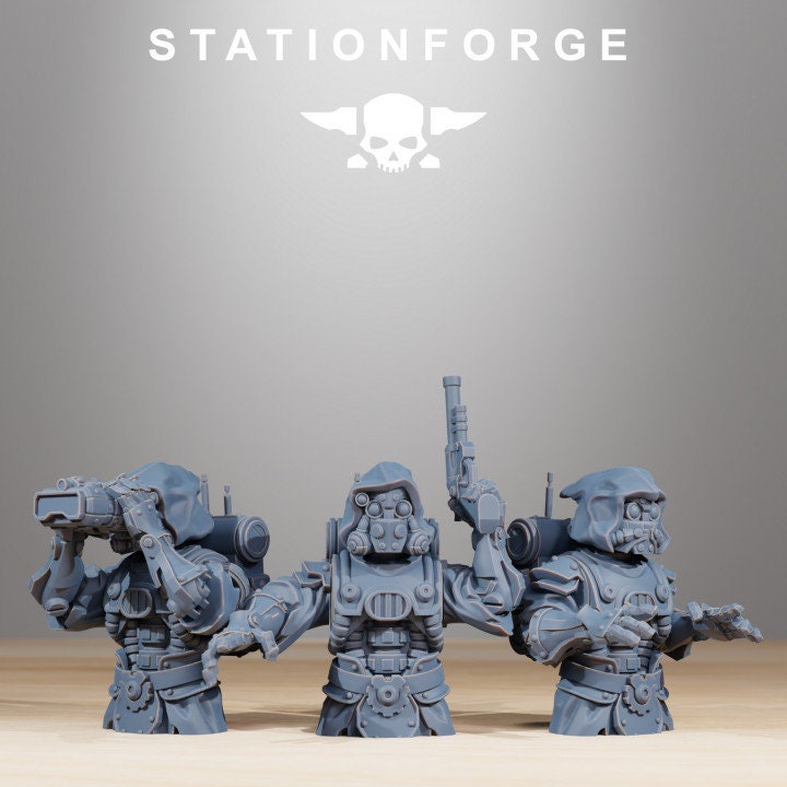 Scavenger Heavy Tank 32mm Resin Miniature – Grimdark Sci Fi War Machine for Wargaming