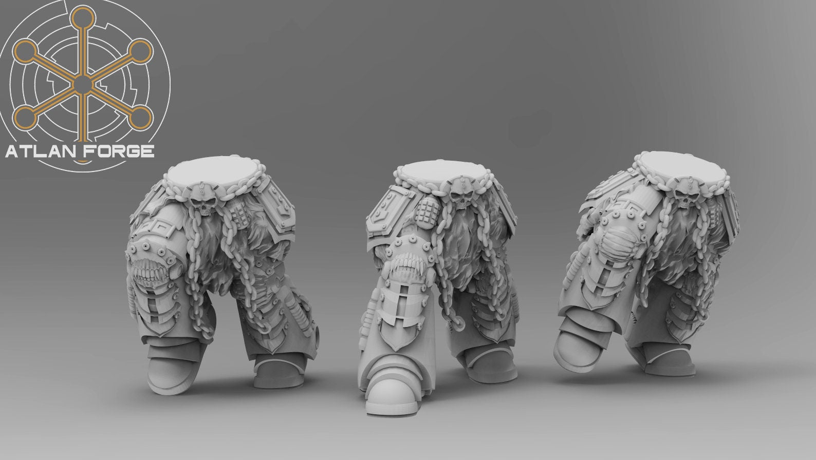Daemon Knights of hades 32mm sci-fi fantasy miniature for tabletop games grimdark RPGs dnd wargaming miniature dungeons and dragons painting