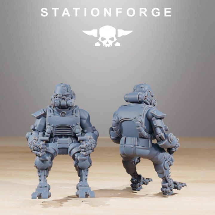 Scavenger Walker 32mm sci-fi fantasy miniature for table top games RPGs dnd wargaming miniature dungeons and dragons grimdark