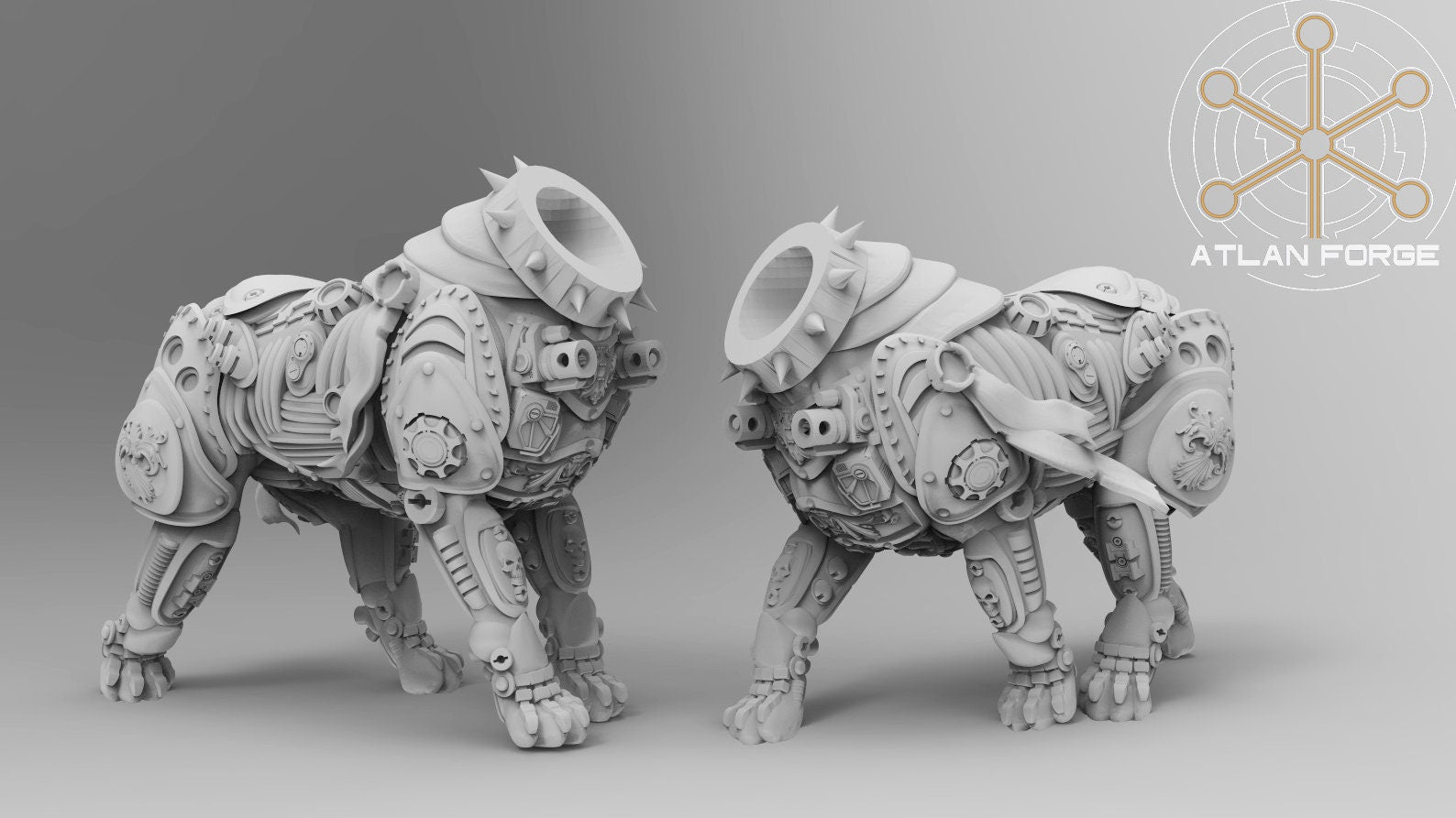 Templar dog of war 32mm wargame fantasy miniature dnd wargaming miniature dungeons and dragons painting gift RPG tabletop minis