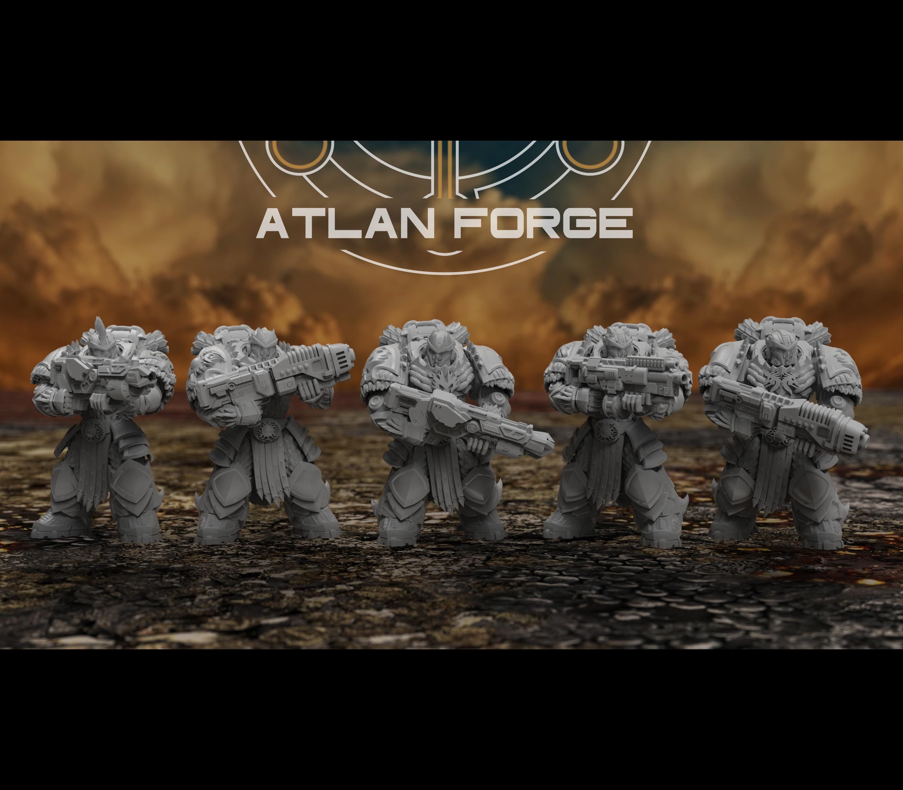 Dragon Aegis Rangers 32mm sci-fi fantasy miniature tabletop games grimdark RPGs dnd wargaming miniature dungeons and dragons painting
